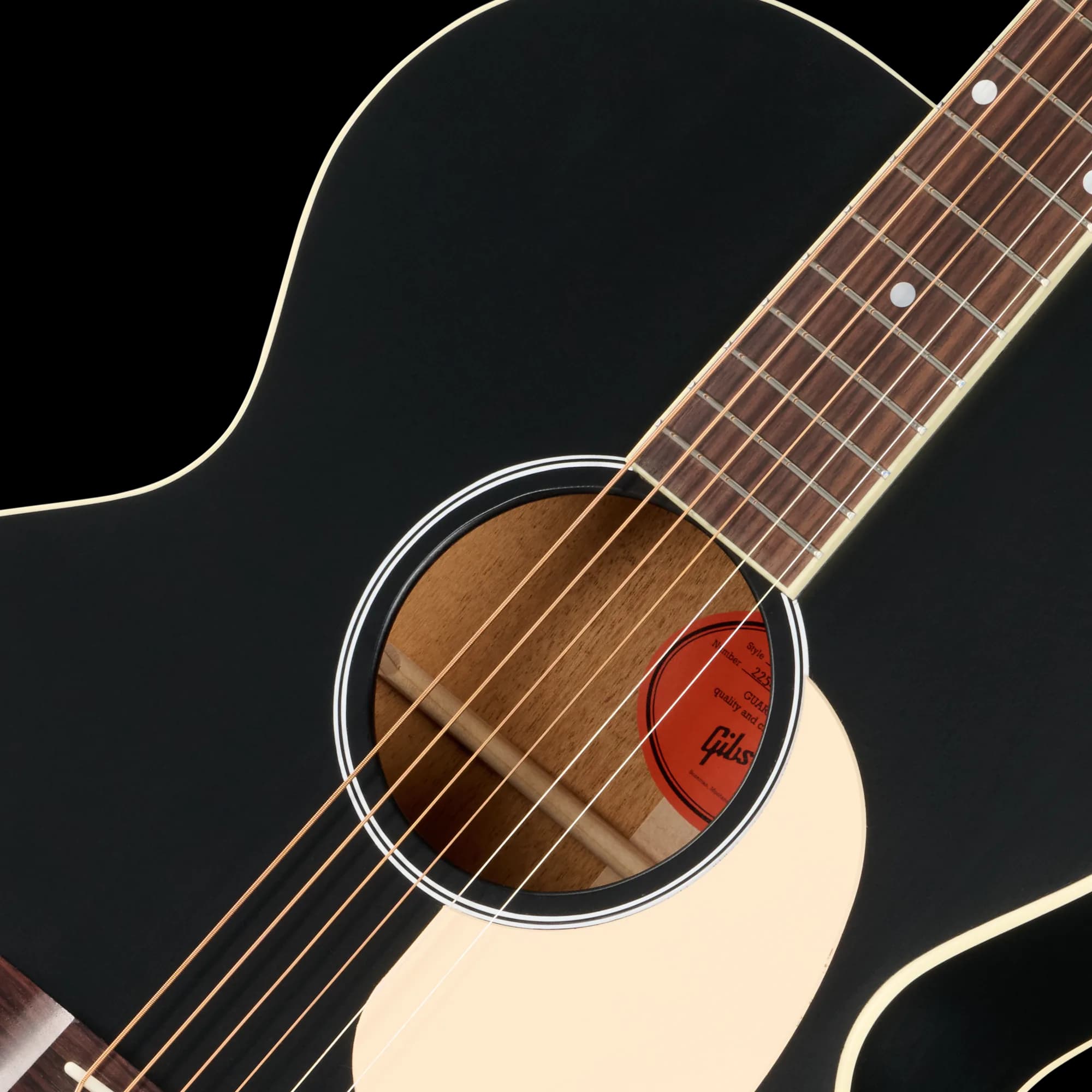 Gibson J-185 Century 12-Fret, Ebony — photo 7