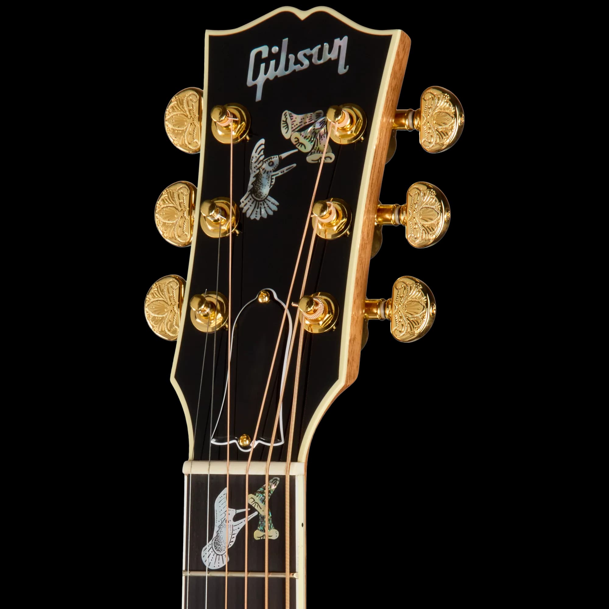 Gibson Hummingbird Custom Koa, Left-Handed, Antique Natural — photo 5