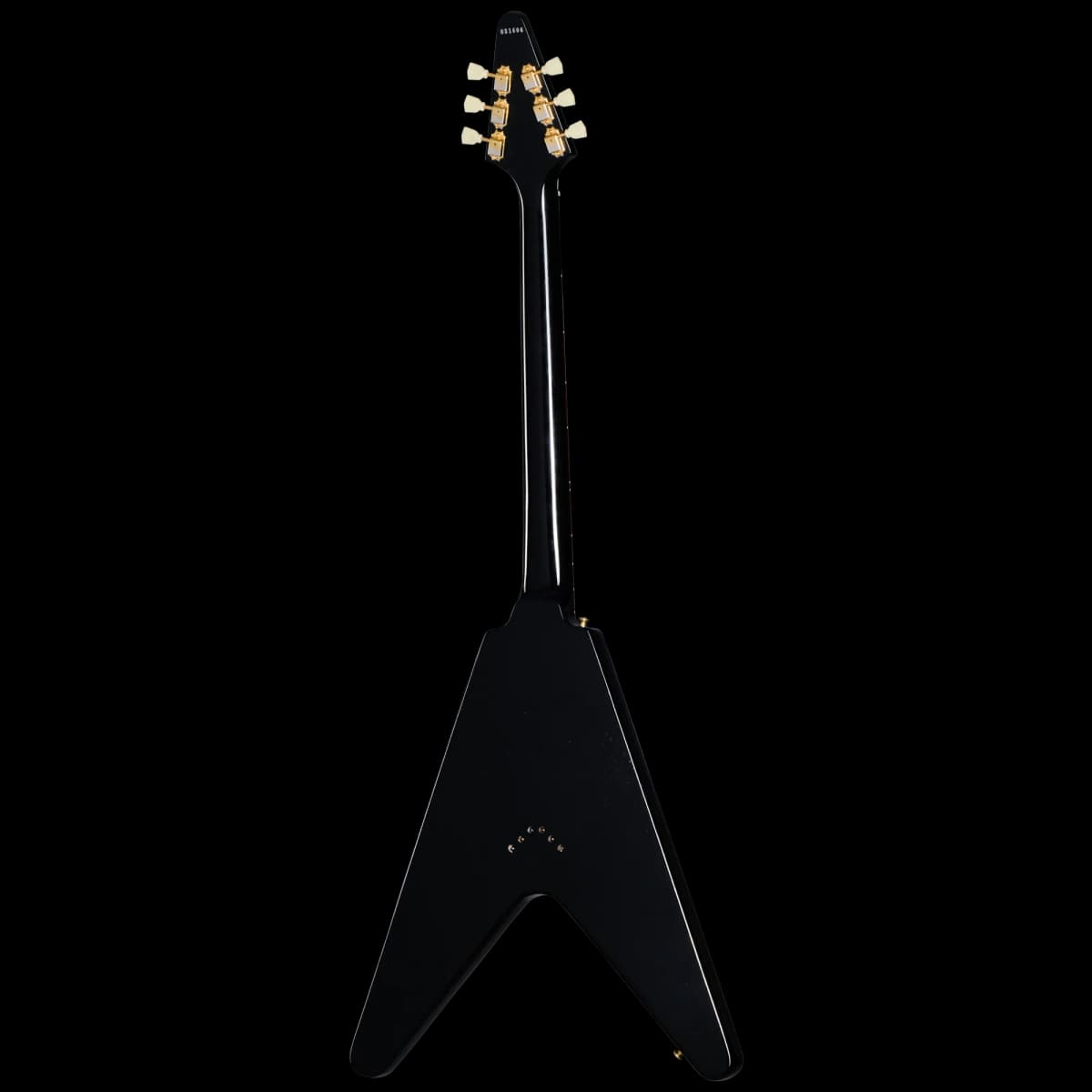Gibson 1958 Korina Flying V Reissue, Light Aged, Ebony — photo 4