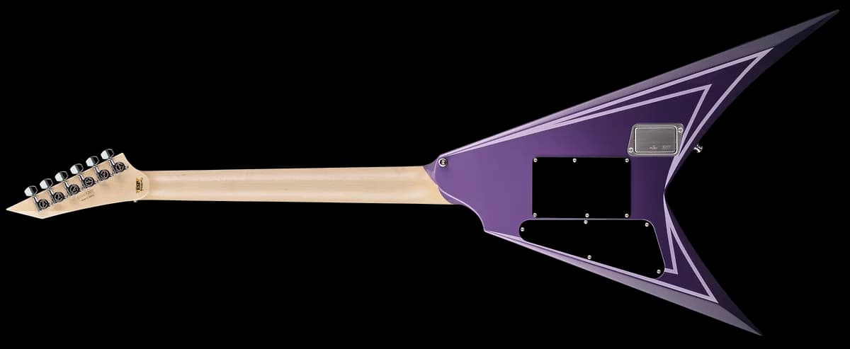 ESP Alexi Hexed Purple Fade w/ Pinstripes — photo 2