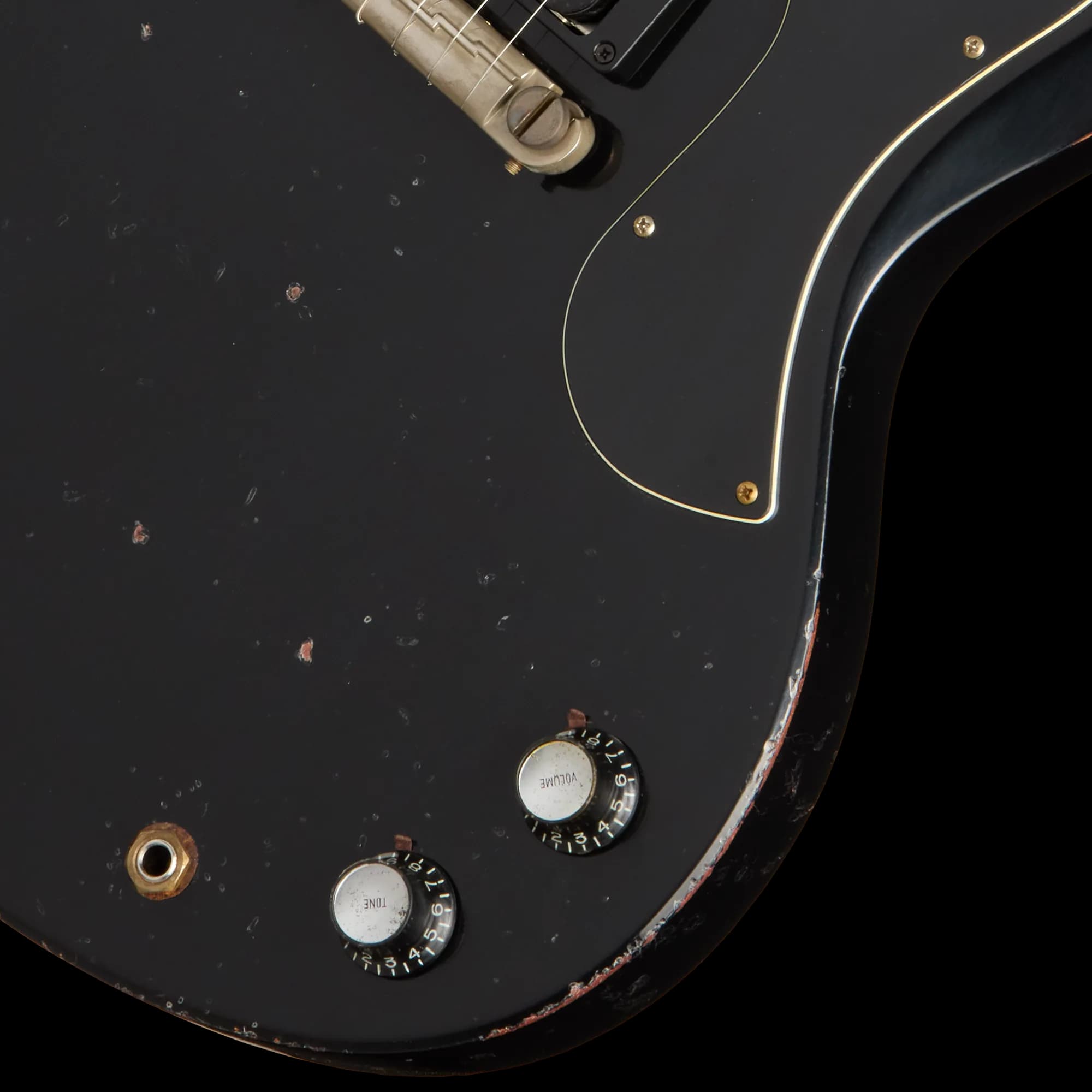 Gibson 1963 SG Junior Reissue, Heavy Aged, Ebony — photo 7