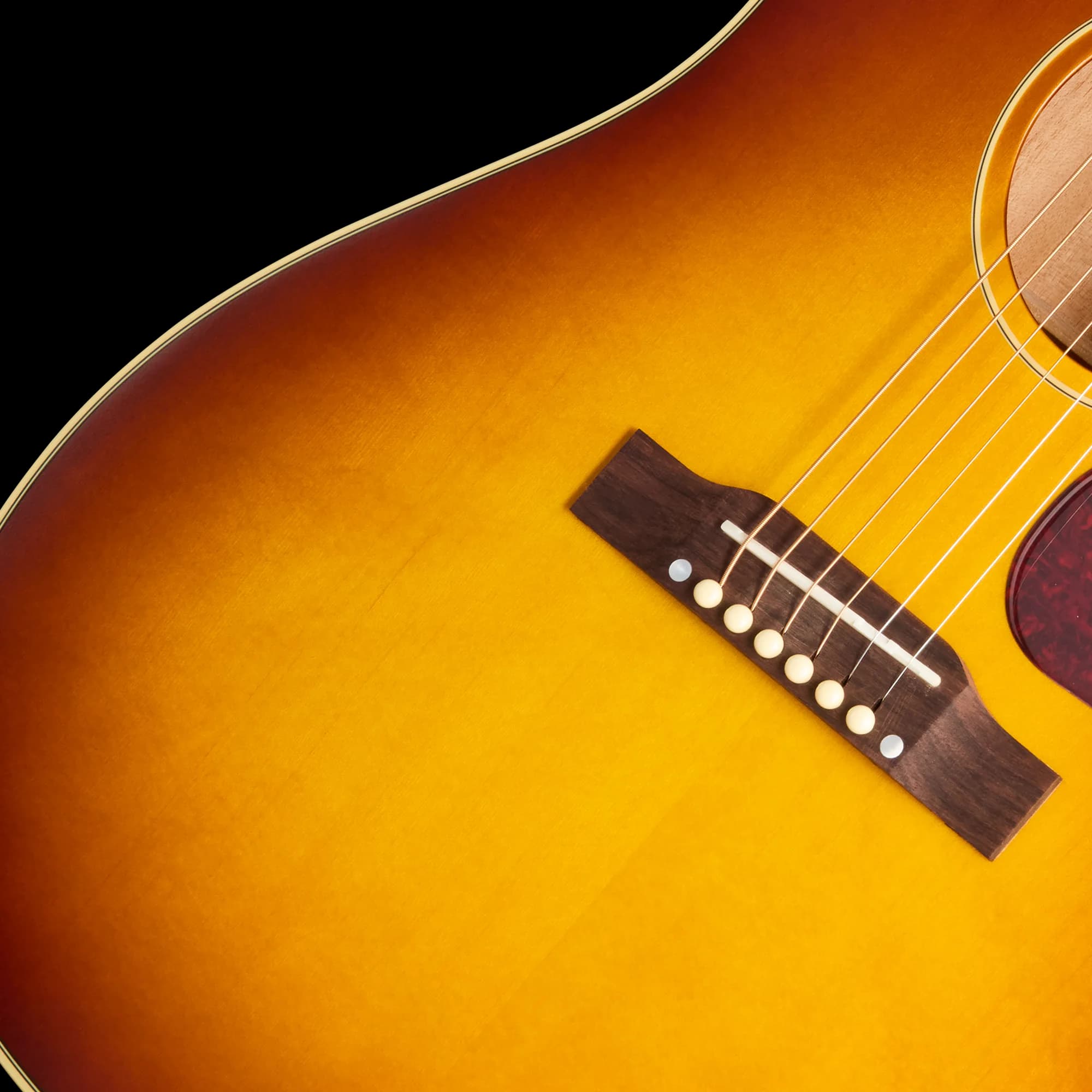 Epiphone J-45 Standard EC, Honey Burst — photo 7