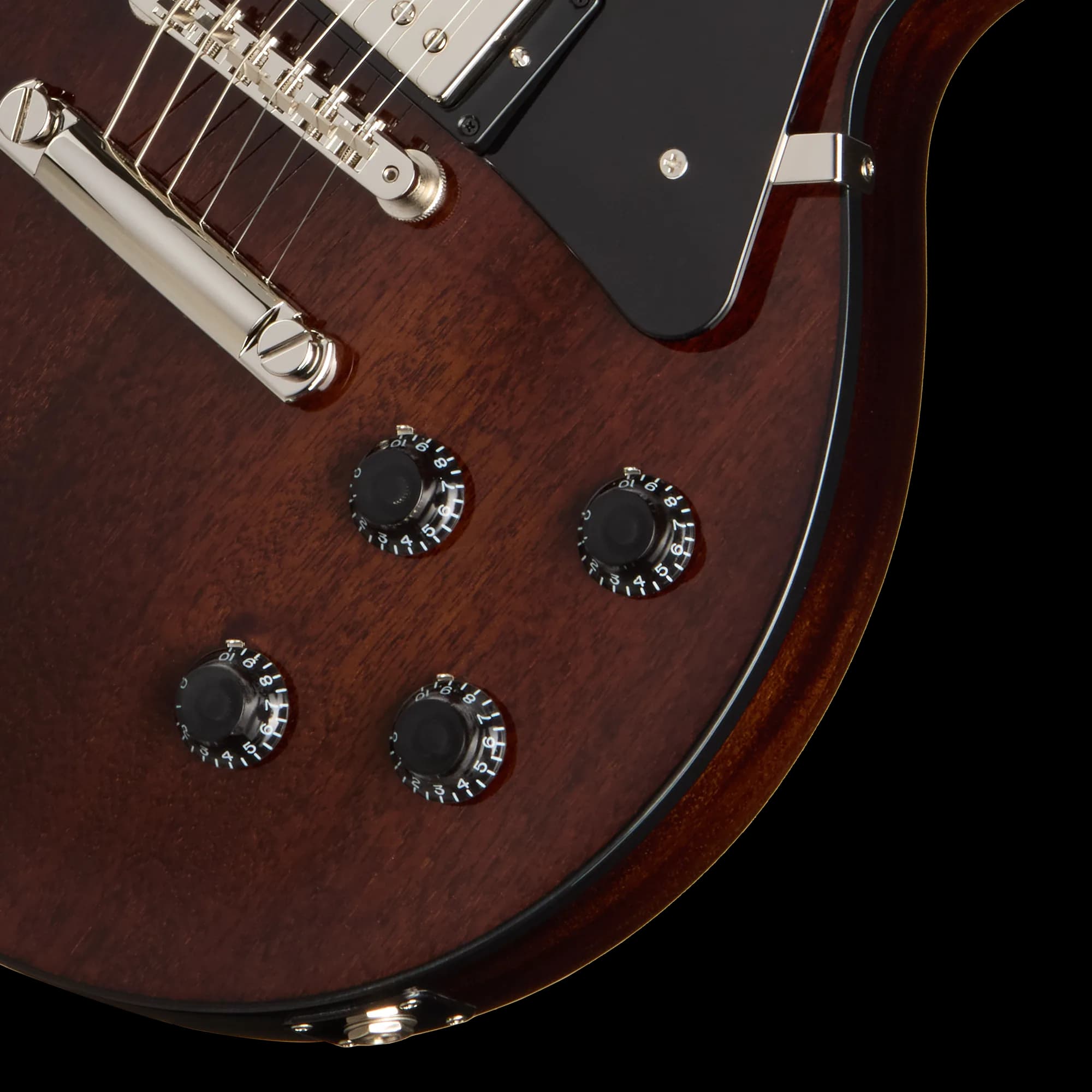 Gibson Les Paul Standard 50s Mahogany Top, Dark Walnut, Exclusive — photo 7