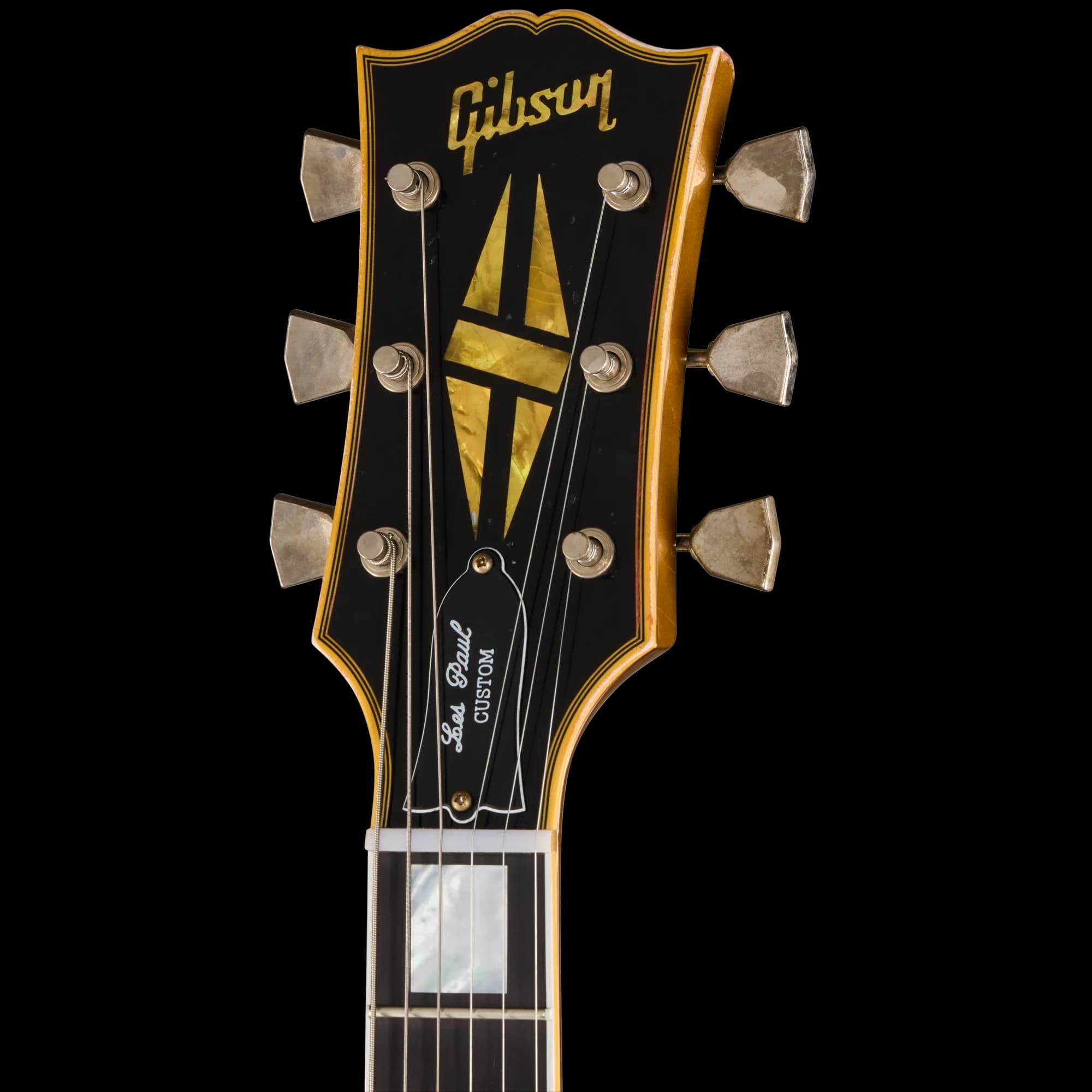 Gibson LE 1968 Les Paul Custom Reissue, Light Aged, Ebony Top — photo 5