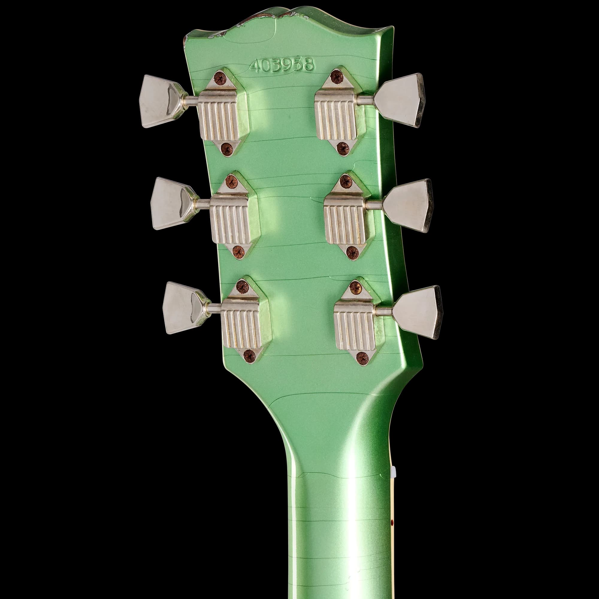 Gibson 1968 Les Paul Custom Reissue, Light Aged, Jade Green — photo 6