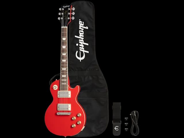 Epiphone Power Players Les Paul (Incl. Gig Bag, Cable, Picks), Lava red — photo 7