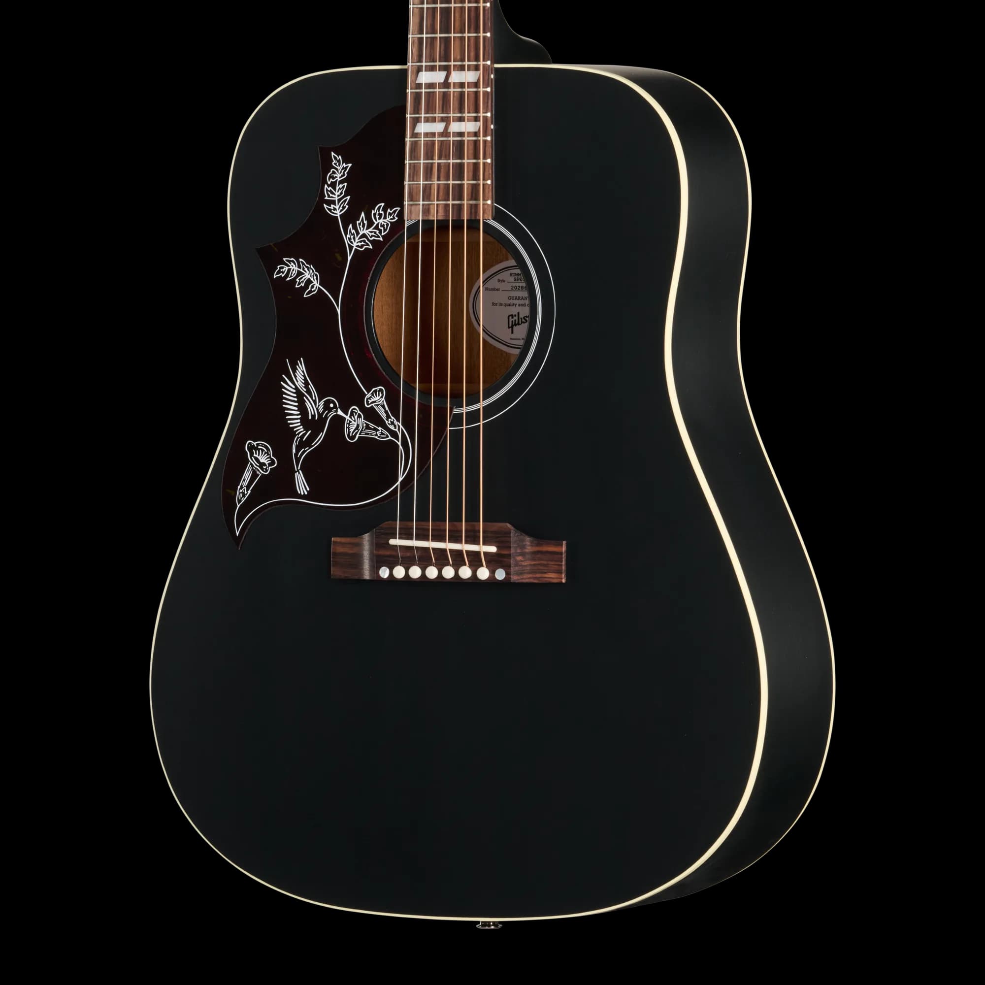 Gibson Hummingbird Special, Left-Handed, Satin Ebony