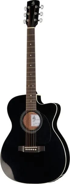 Harley Benton CLA-16SCE BK