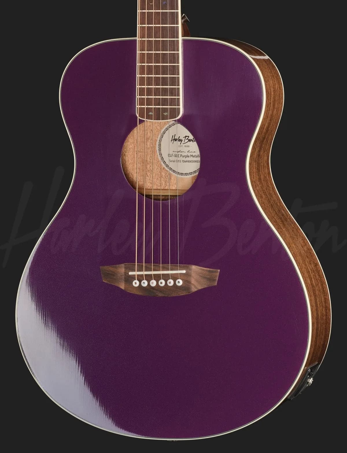 Harley Benton CLF-50E Purple Metallic — photo 4