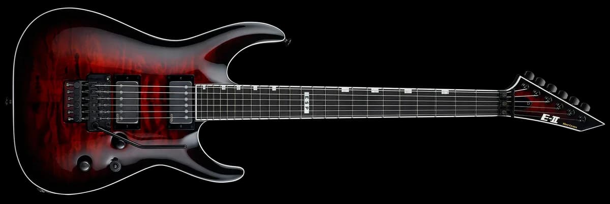 ESP E-II Horizon FR-II See Thru Black Cherry Sunburst