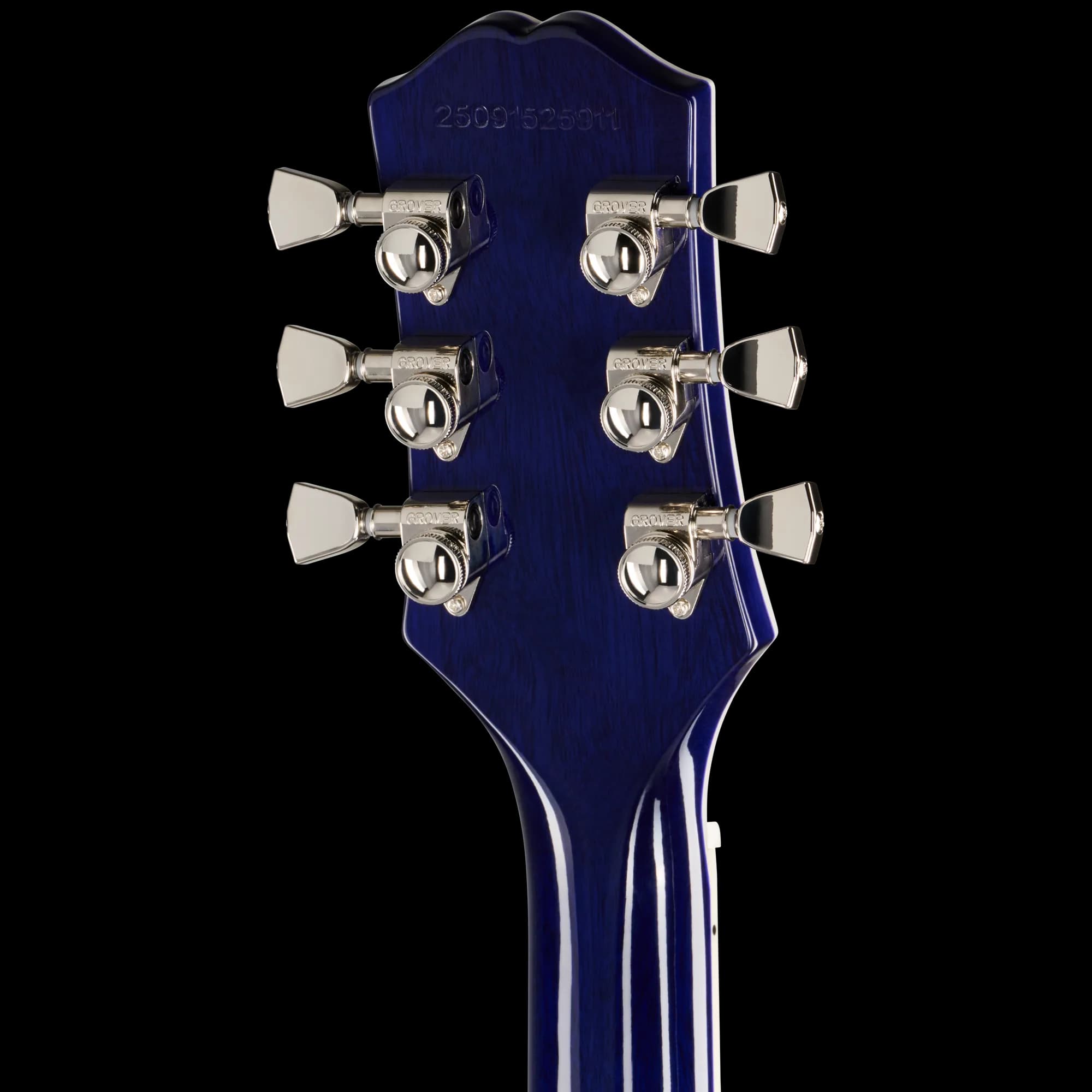 Epiphone Les Paul Custom Modern Quilt, Blueberry Burst, Exclusive — photo 6