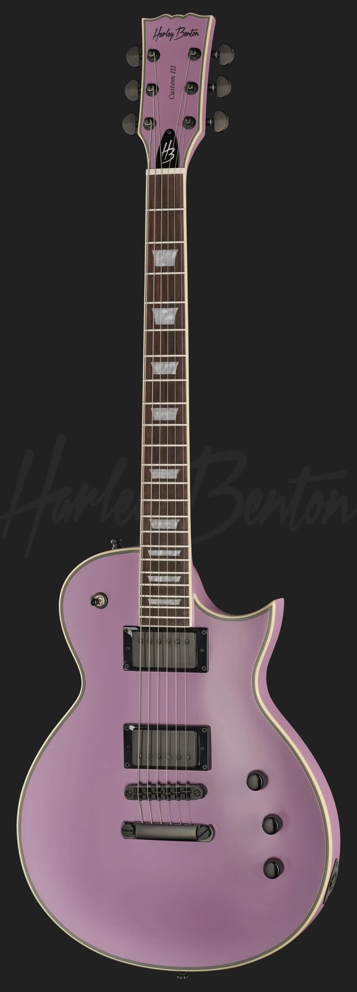 Harley Benton SC-Custom III Purple Satin — photo 2