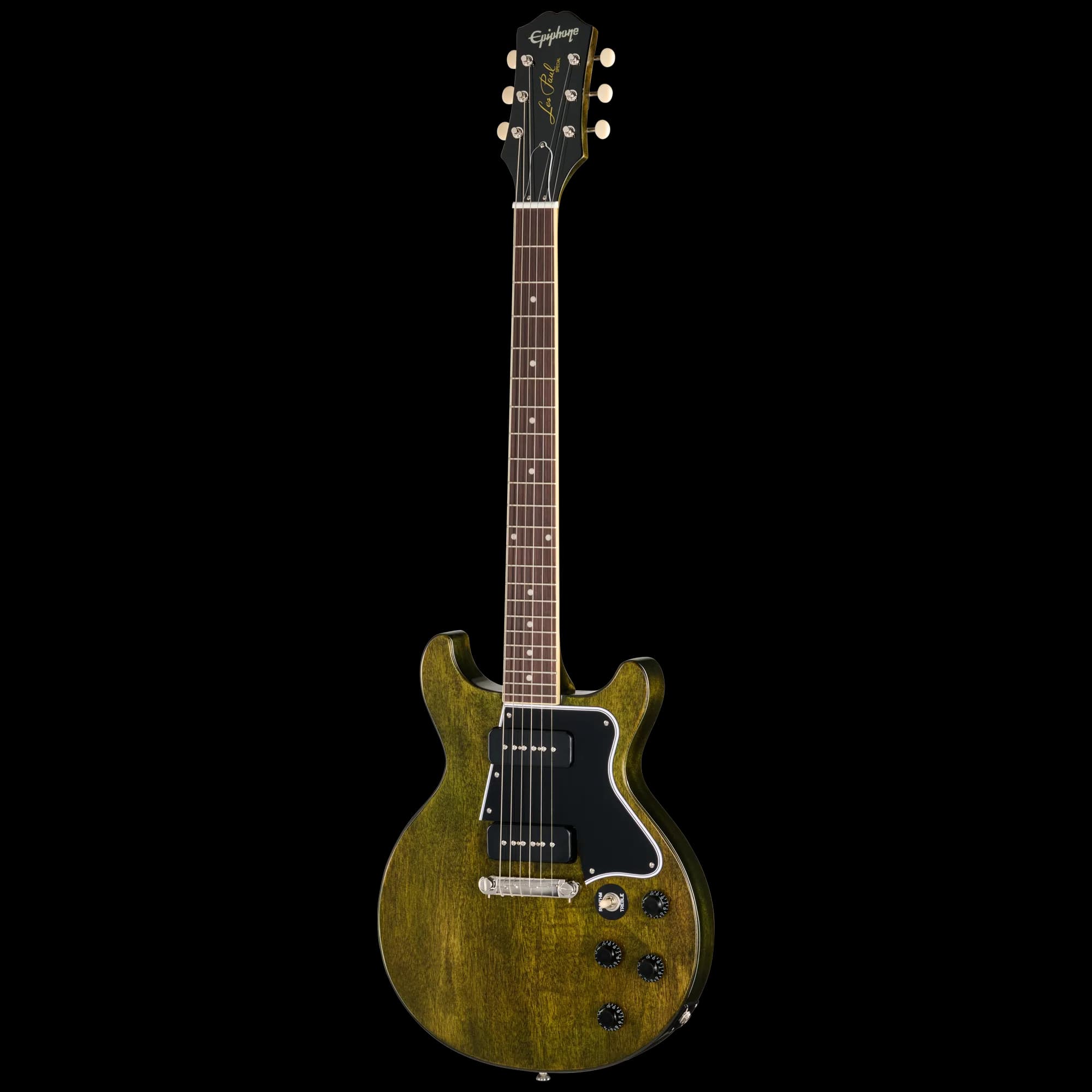 Epiphone Les Paul Special Double Cut, Antique Silver Fox, Exclusive — photo 3