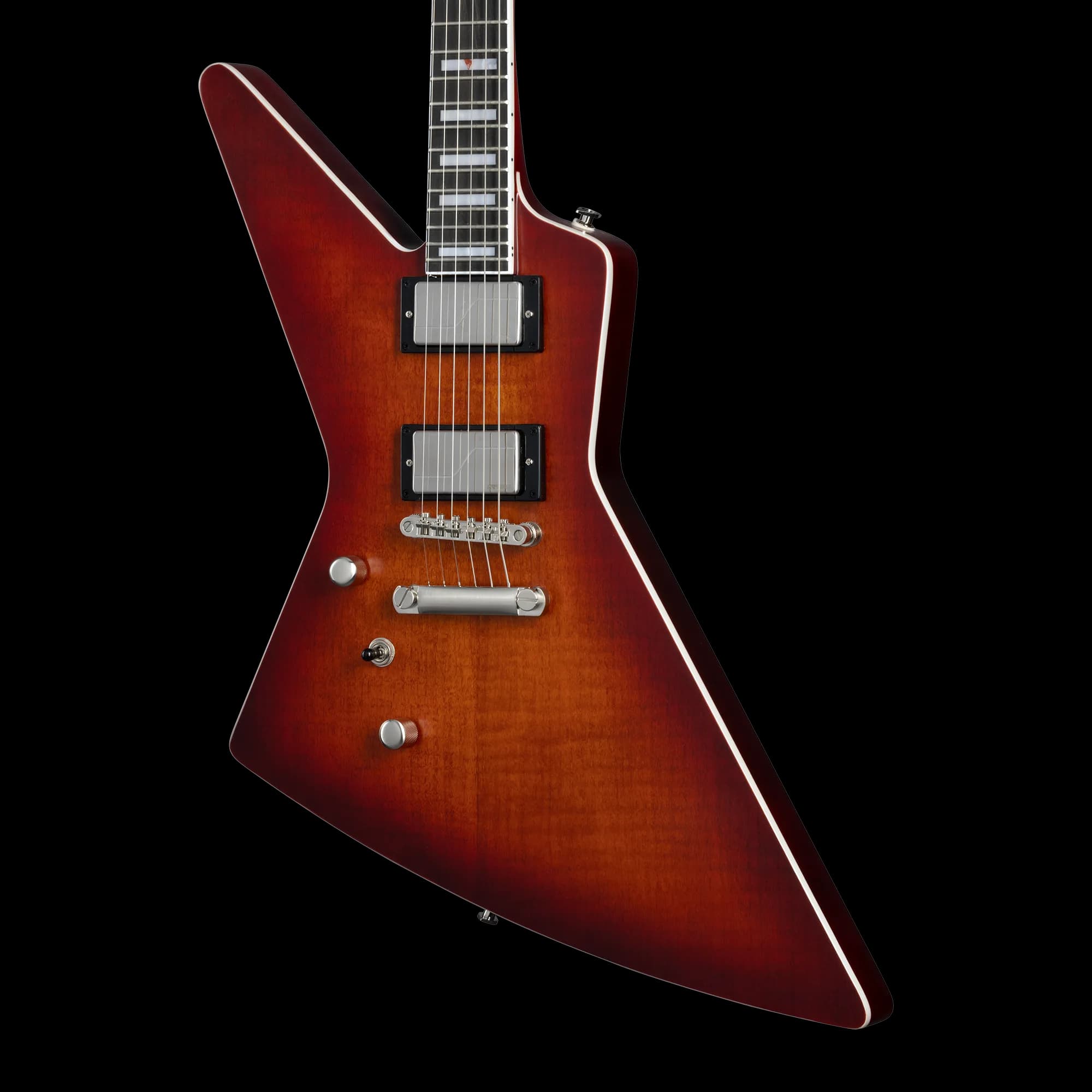 Epiphone Extura Prophecy, Left-Handed, Aged Bengal Tiger Burst, Exclusive