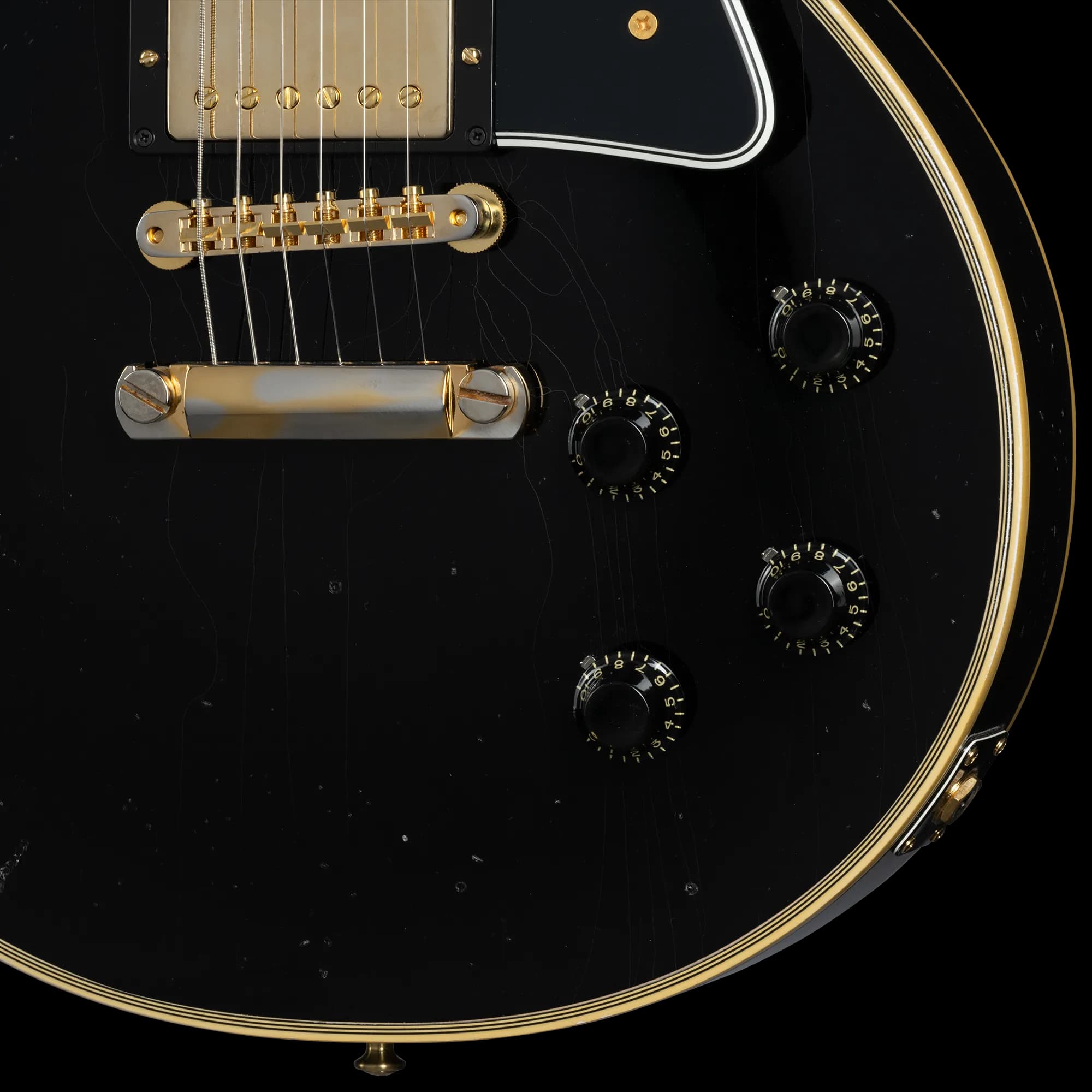 Gibson 1957 Les Paul Custom Reissue 3-Pickup, Light Aged, Ebony — photo 7
