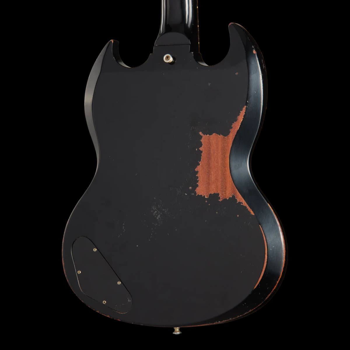 Gibson 1963 SG Junior Reissue, Heavy Aged, Ebony — photo 4