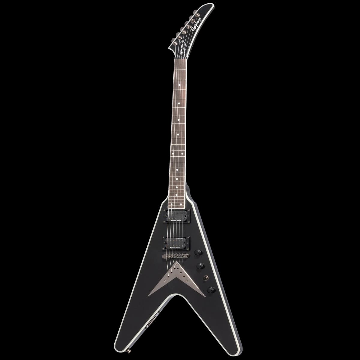 Epiphone Dave Mustaine Flying V Custom, Black Metallic — photo 3