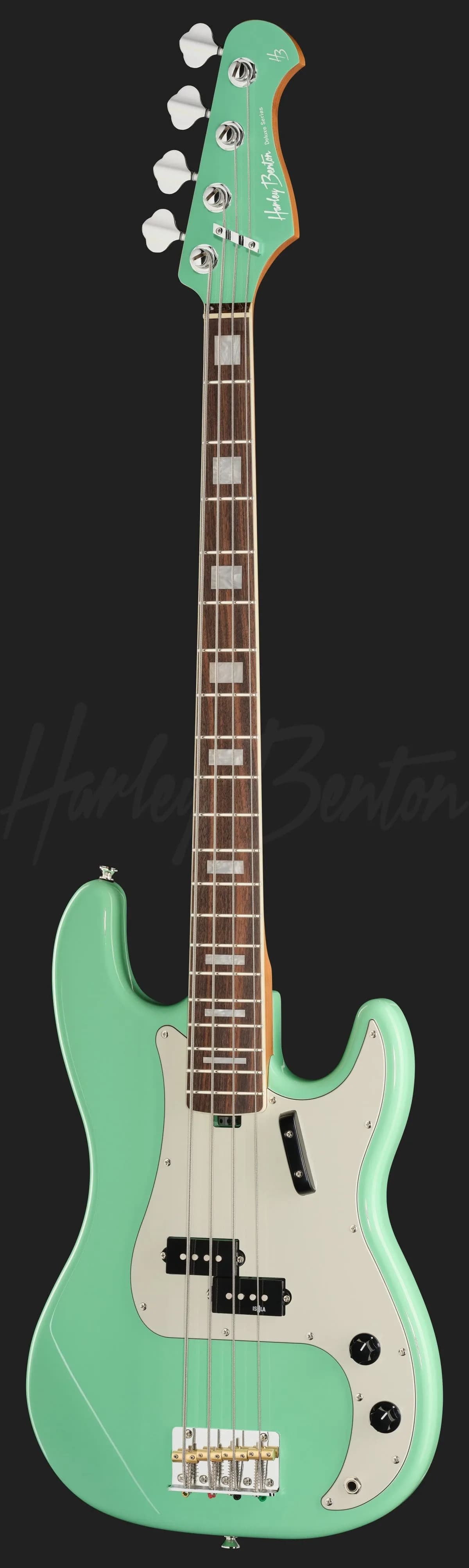 Harley Benton MV-4P Seafoam Green — photo 2