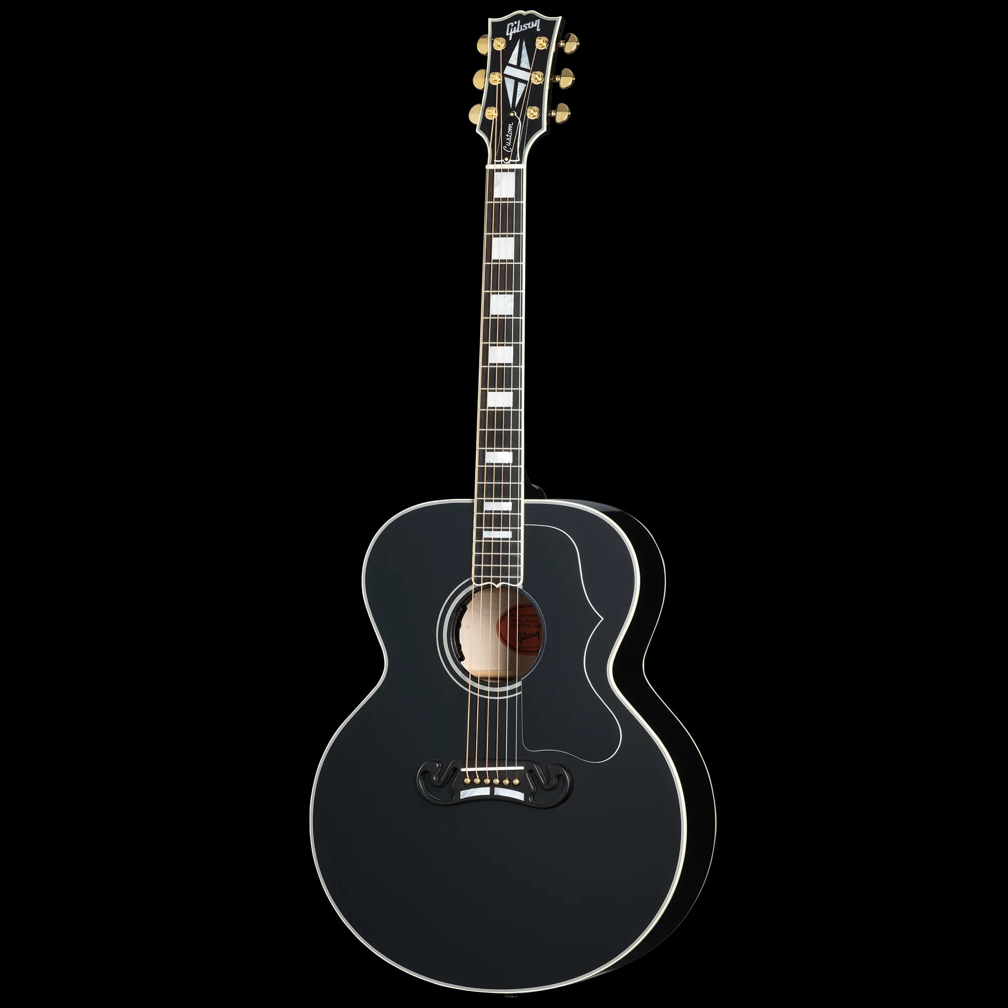 Gibson SJ-200 Custom, Ebony — photo 3