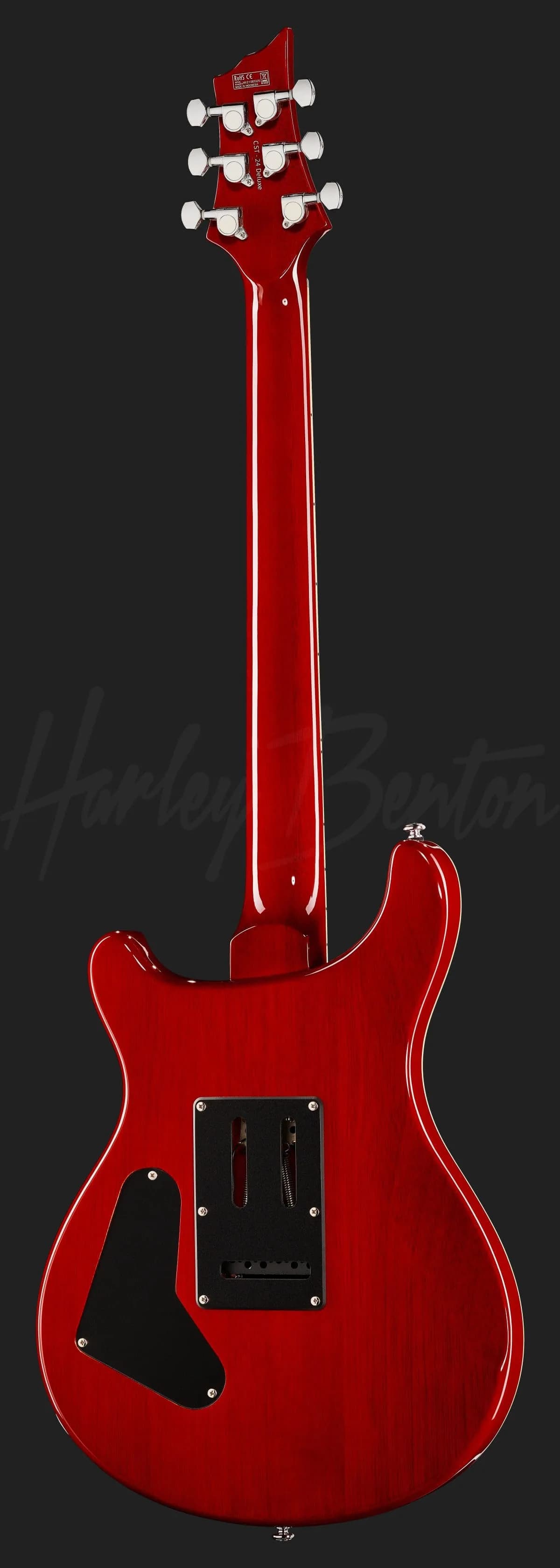Harley Benton CST-24T Black Cherry Flame — photo 3