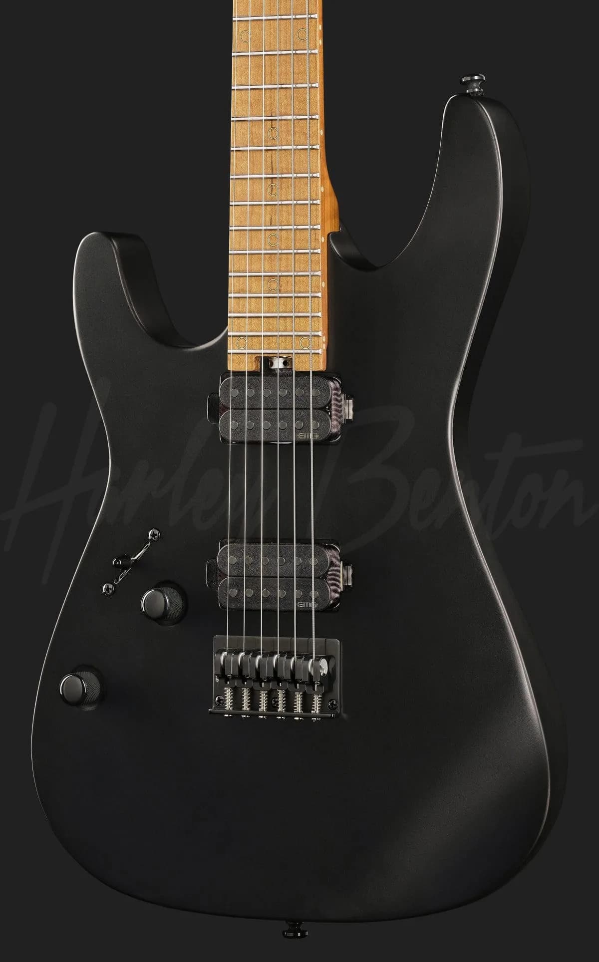 Harley Benton Fusion-IV HH LH MN HT EMG SBK — photo 4