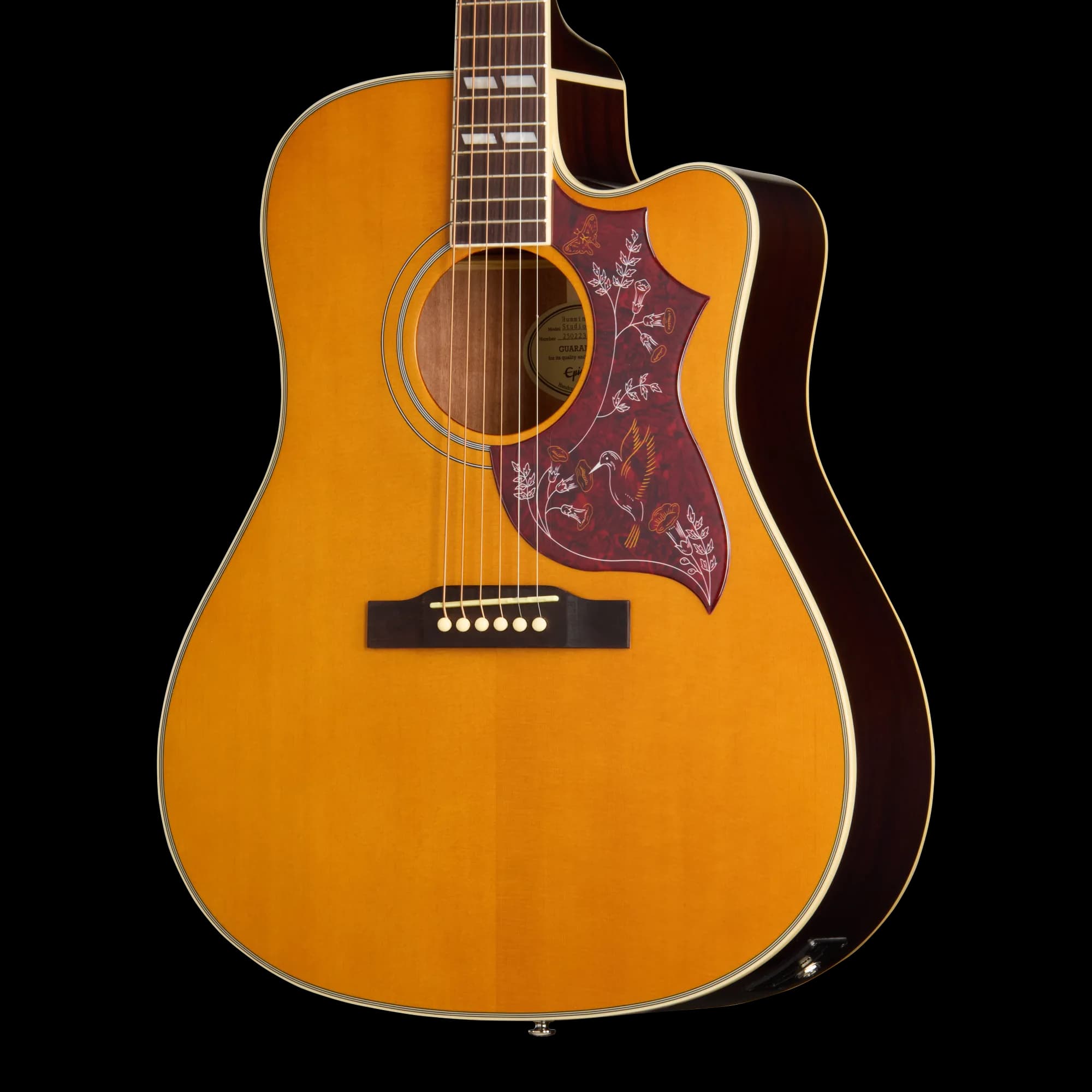 Epiphone Hummingbird Studio EC, Natural