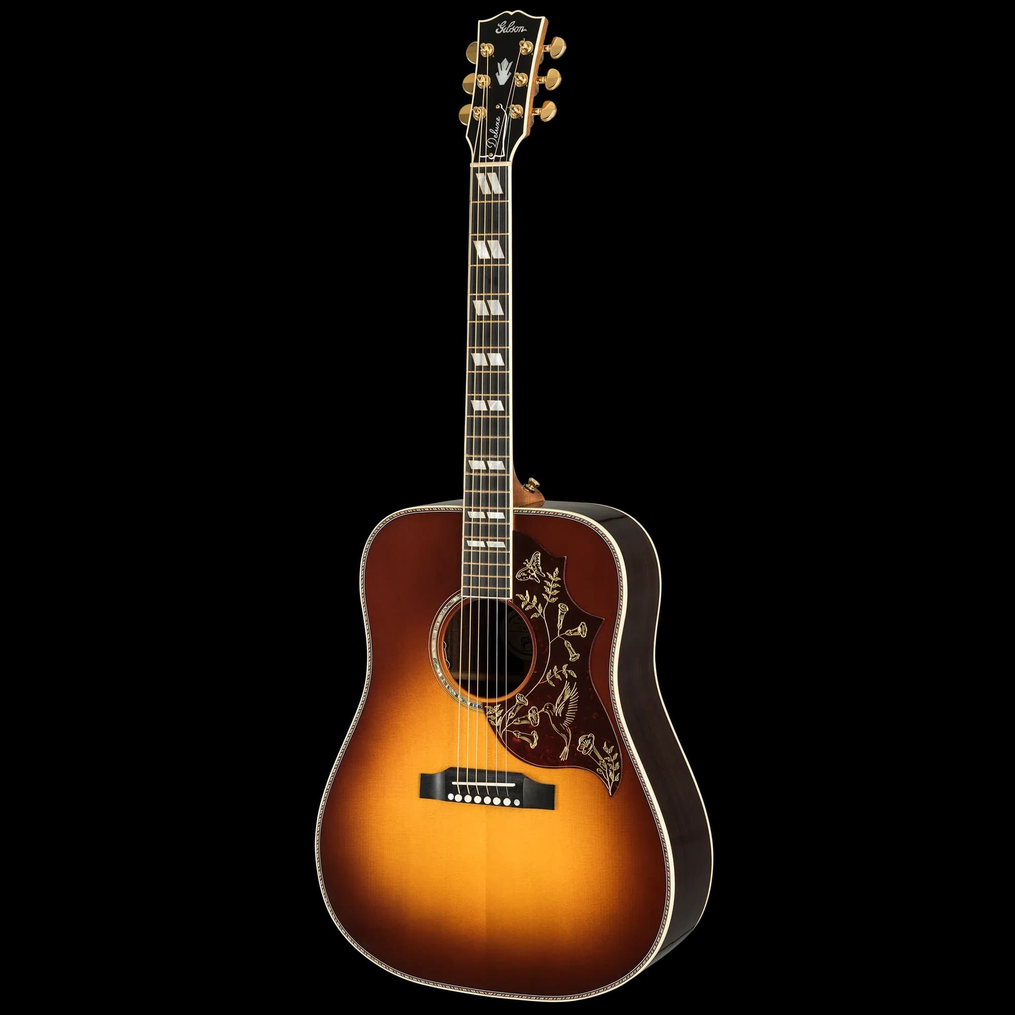 Gibson Hummingbird Deluxe Rosewood, Rosewood Burst — photo 2