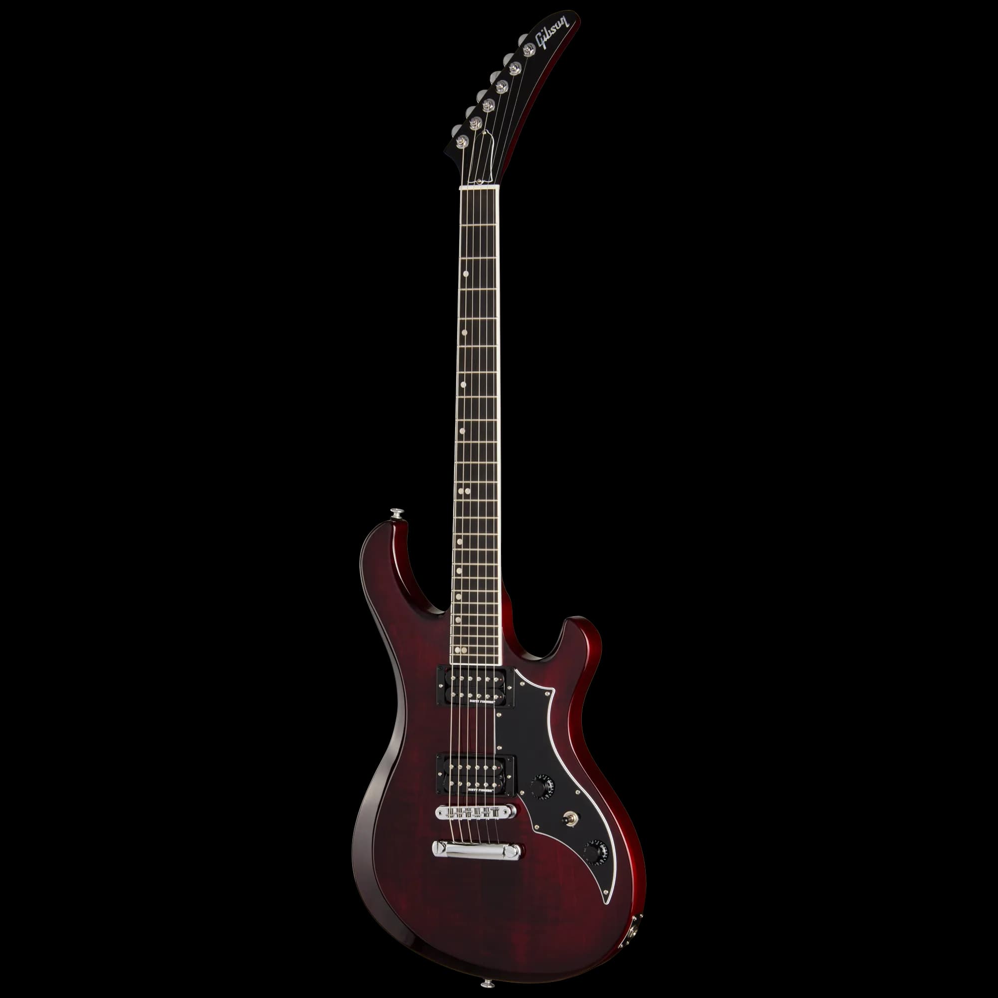Gibson Victory Figured Top with Dirty Fingers, Wine Red Burst, Exclusive — photo 3