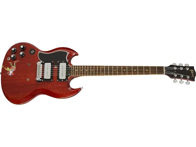 Gibson Tony Iommi "Monkey" 1964 SG Special Replica, Left-Handed Aged / Signed, Left-Handed Aged/Signed — photo 7