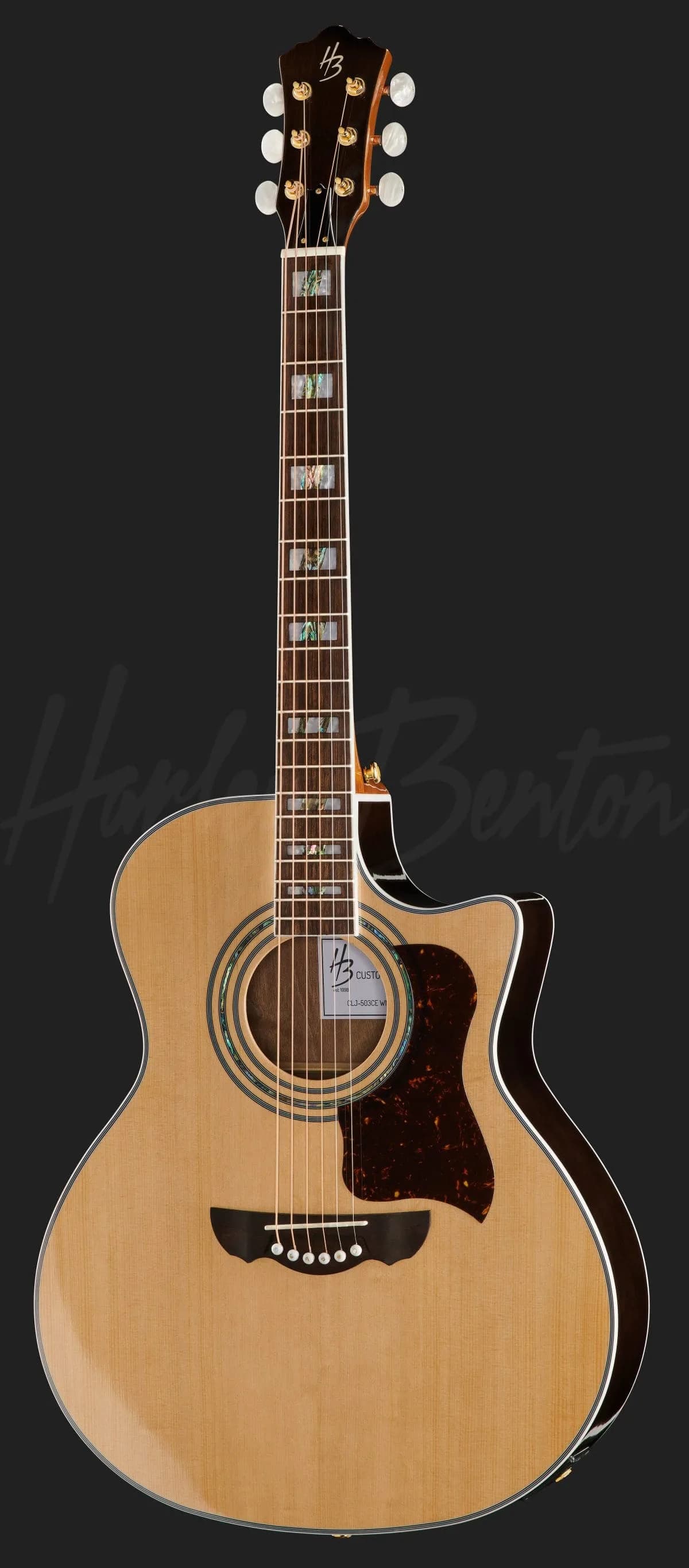 Harley Benton CLJ-503CE WN — photo 2