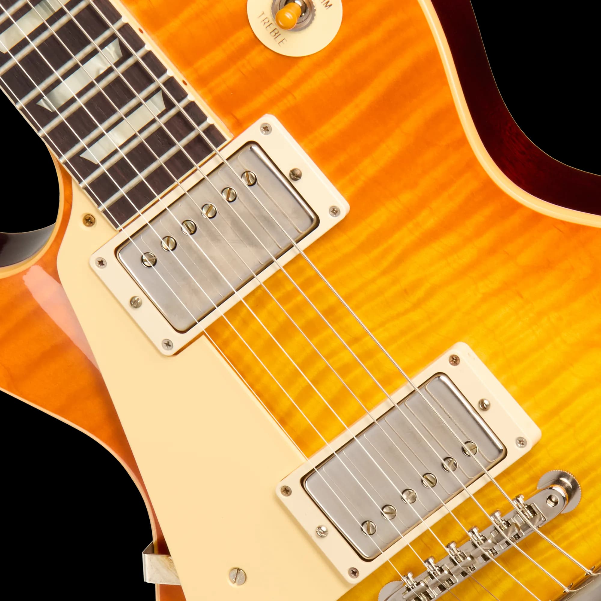 Gibson 1960 Les Paul Standard Reissue, Left-Handed, VOS, Tangerine Burst — photo 7