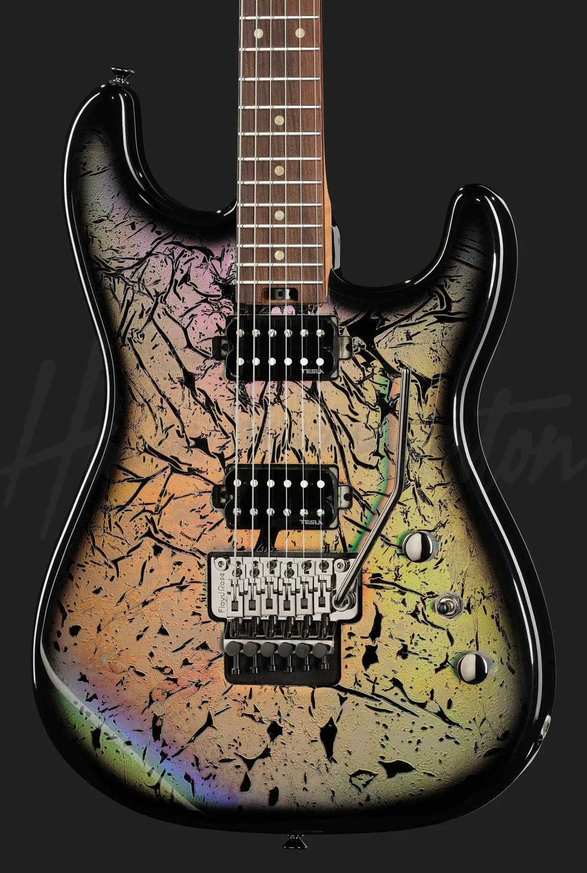 Harley Benton ST-80FR HH Holographic — photo 4