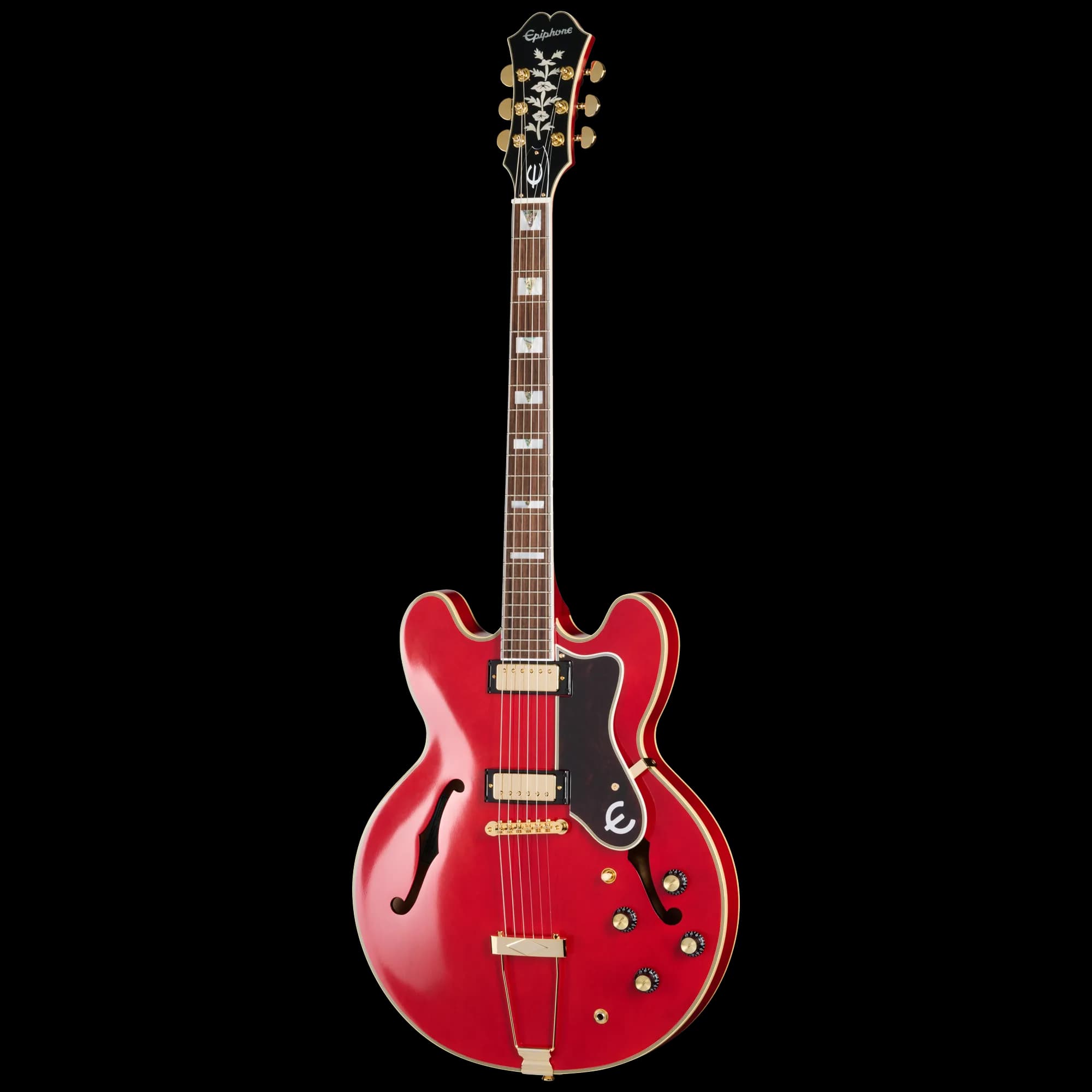 Epiphone Masterbilt Gem Archer Sheraton, Cherry Red — photo 3