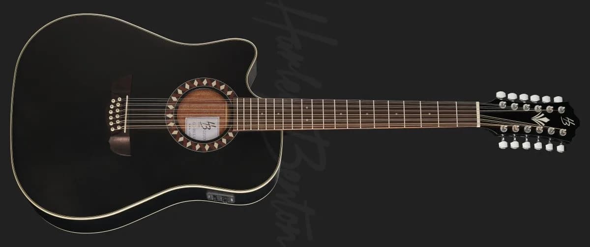 Harley Benton Custom Line CLD-10SCE-12BKS LH — photo 2