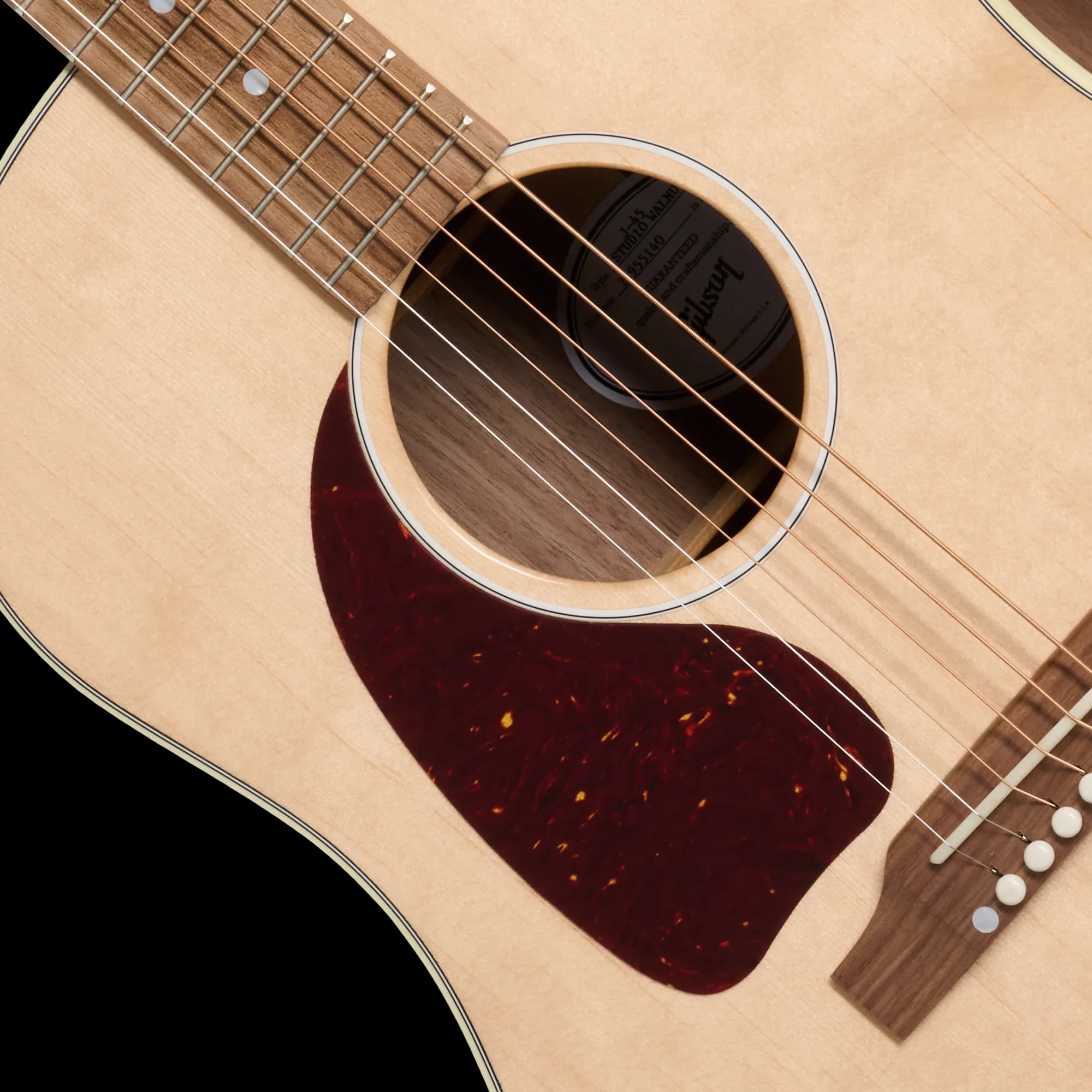 Gibson J-45 Studio Walnut, Left-Handed, Natural — photo 7