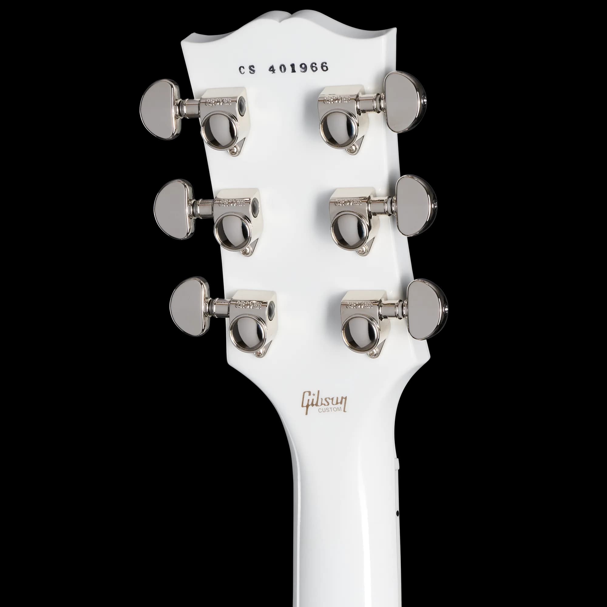 Gibson Les Paul Custom, Nickel Hardware, Alpine White, Exclusive — photo 6