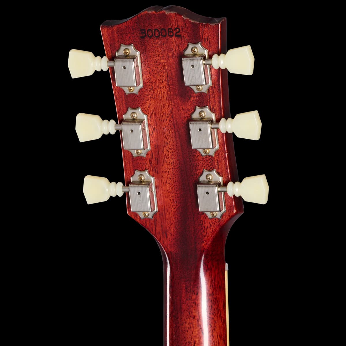 Gibson 1962 Les Paul SG Standard with Ebony Block, Light Aged, Cherry, Exclusive — photo 6