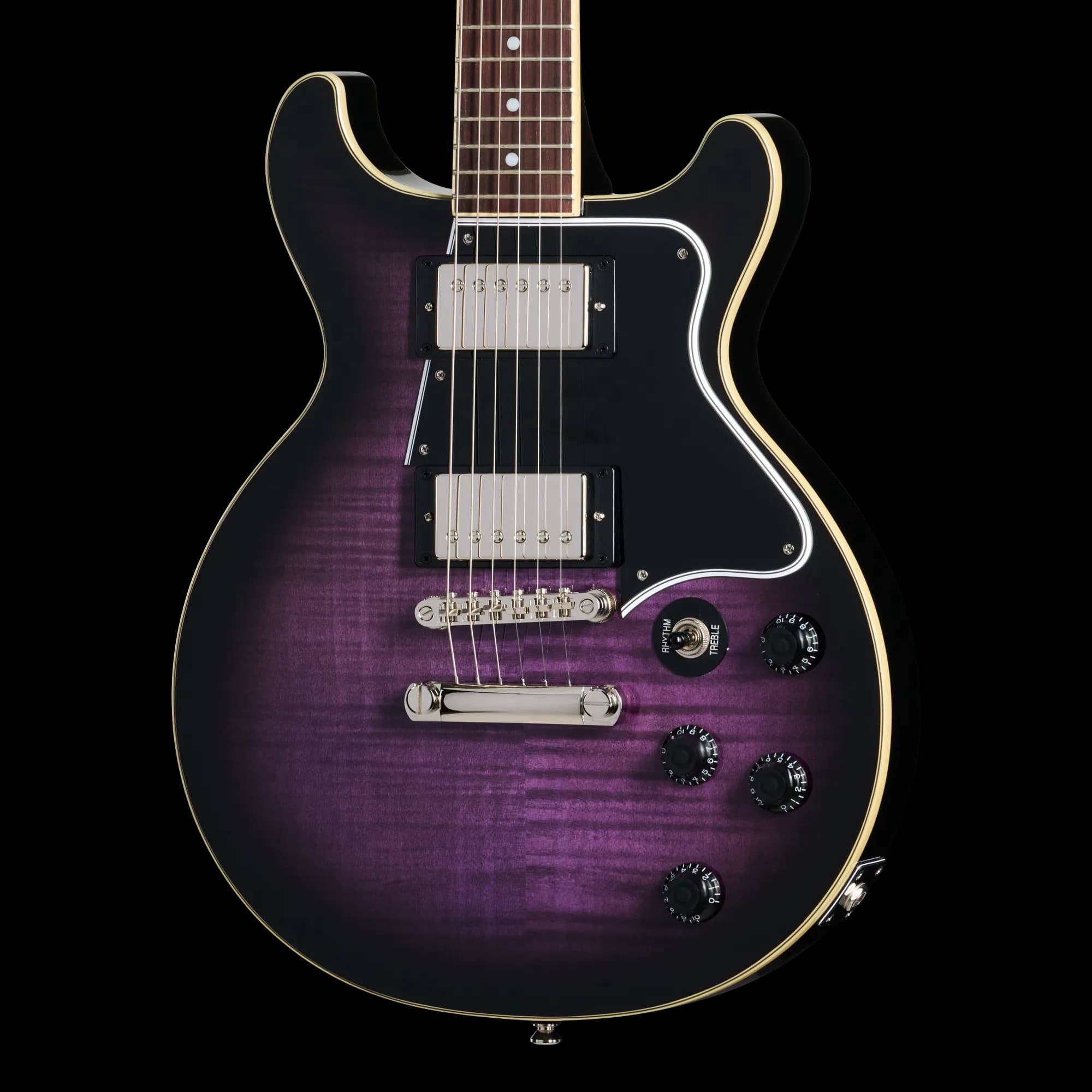 Epiphone Les Paul Special Double Cut Figured, Dark Purple Burst, Exclusive