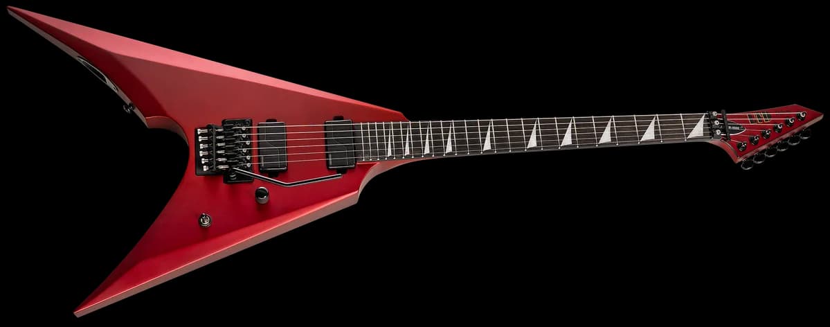 ESP ARROW-1000 Candy Apple Red Satin — photo 3