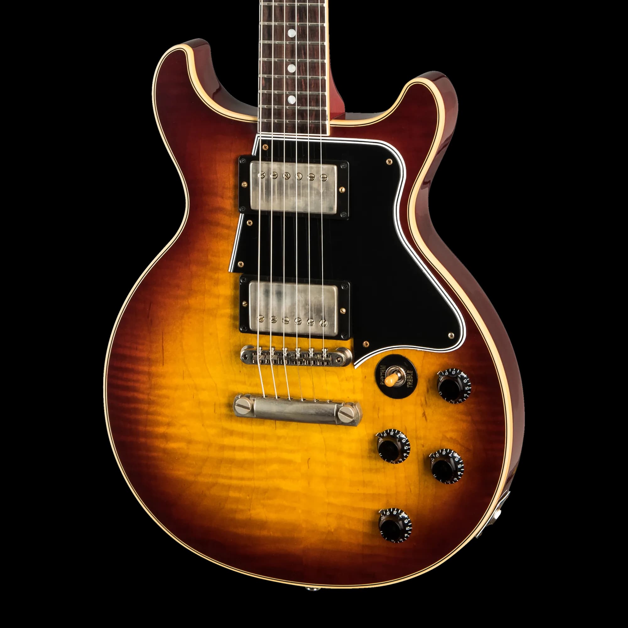 Gibson Les Paul Special Double Cut Figured Maple Top VOS, Bourbon Burst