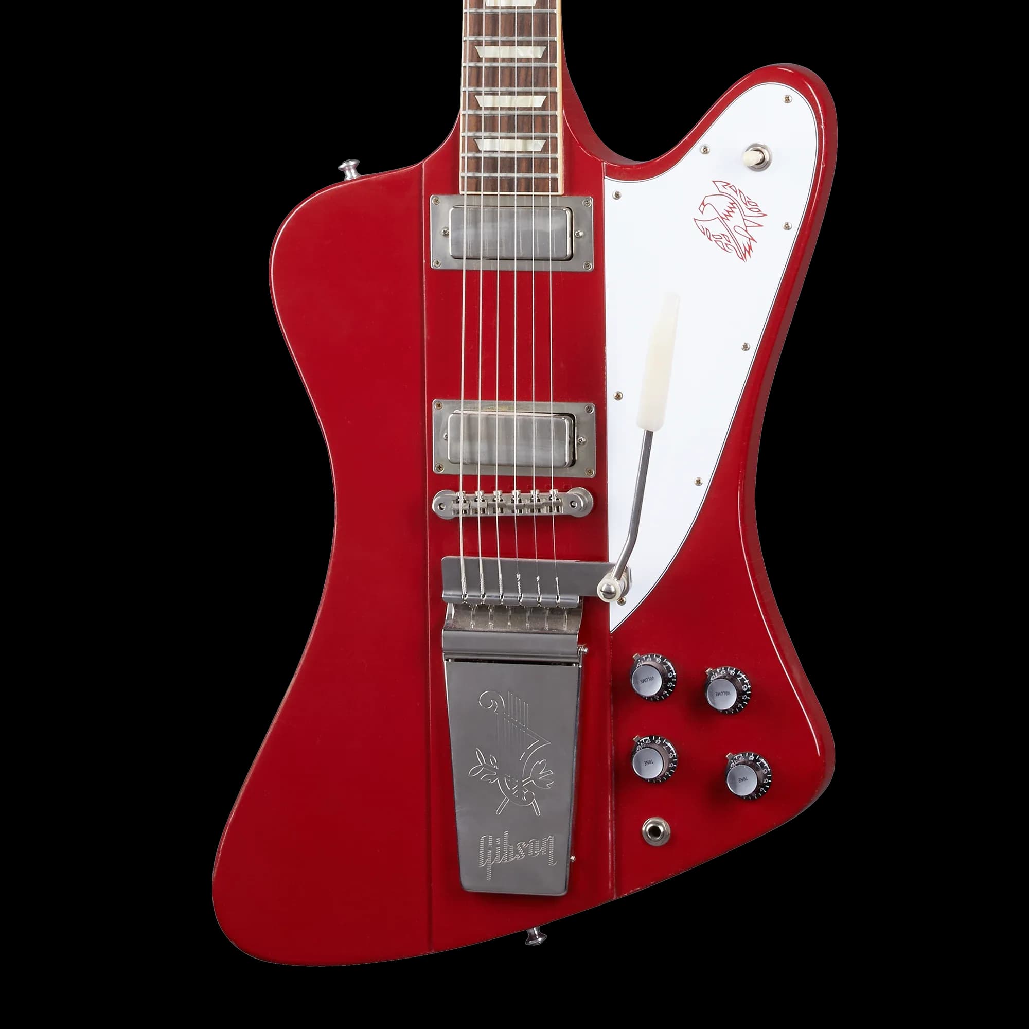 Gibson 1963 Firebird V with Maestro Vibrola, Light Aged, Cardinal Red
