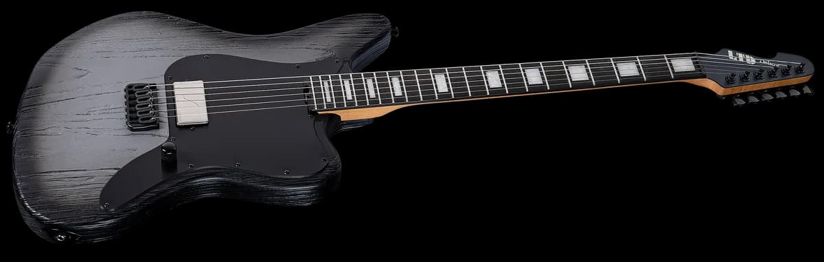 ESP XJ-1 Ht Baritone Silver Blast — photo 3