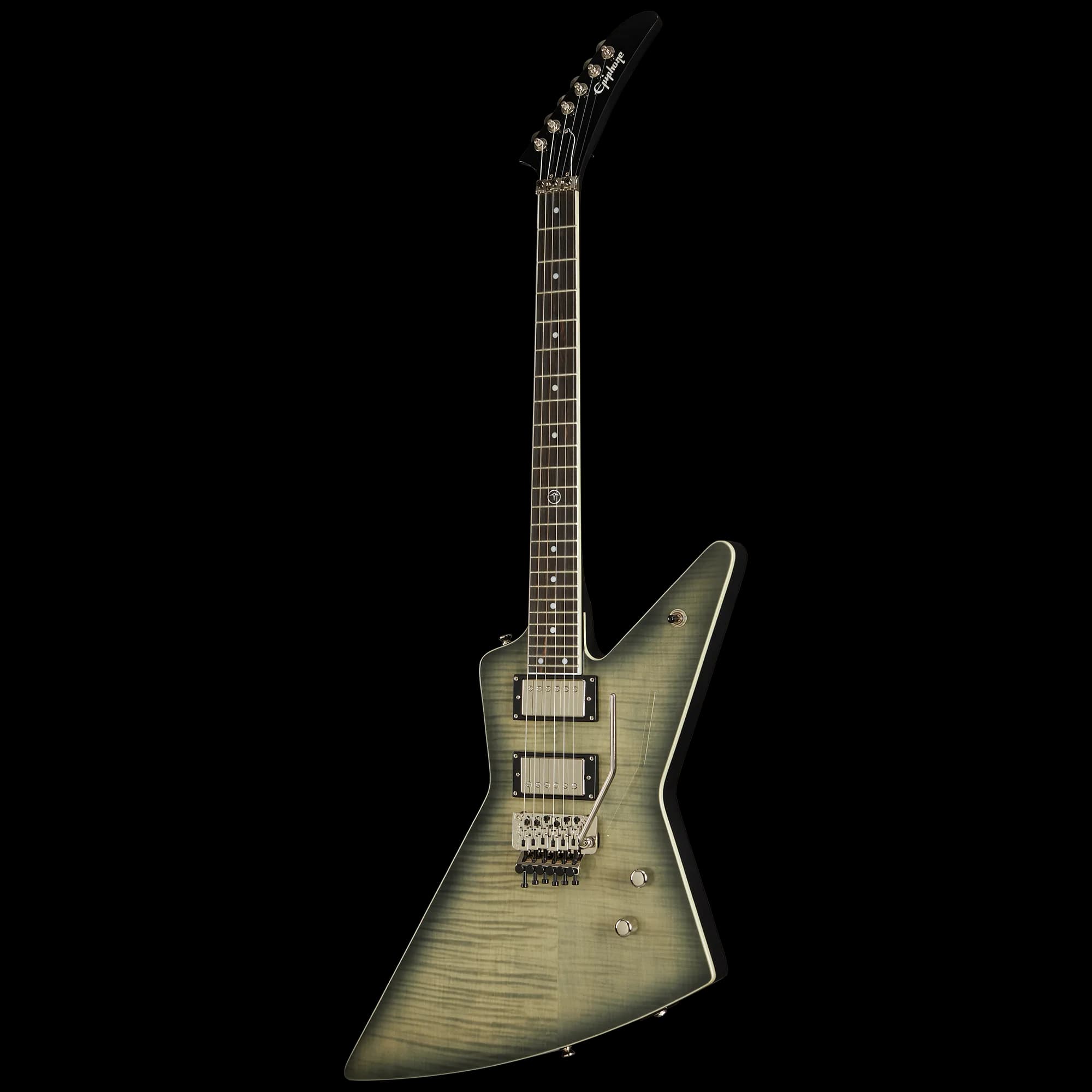 Epiphone Brendon Small Ghosthorse Explorer (Incl. EpiLite Case), Galaktikon Burst — photo 3