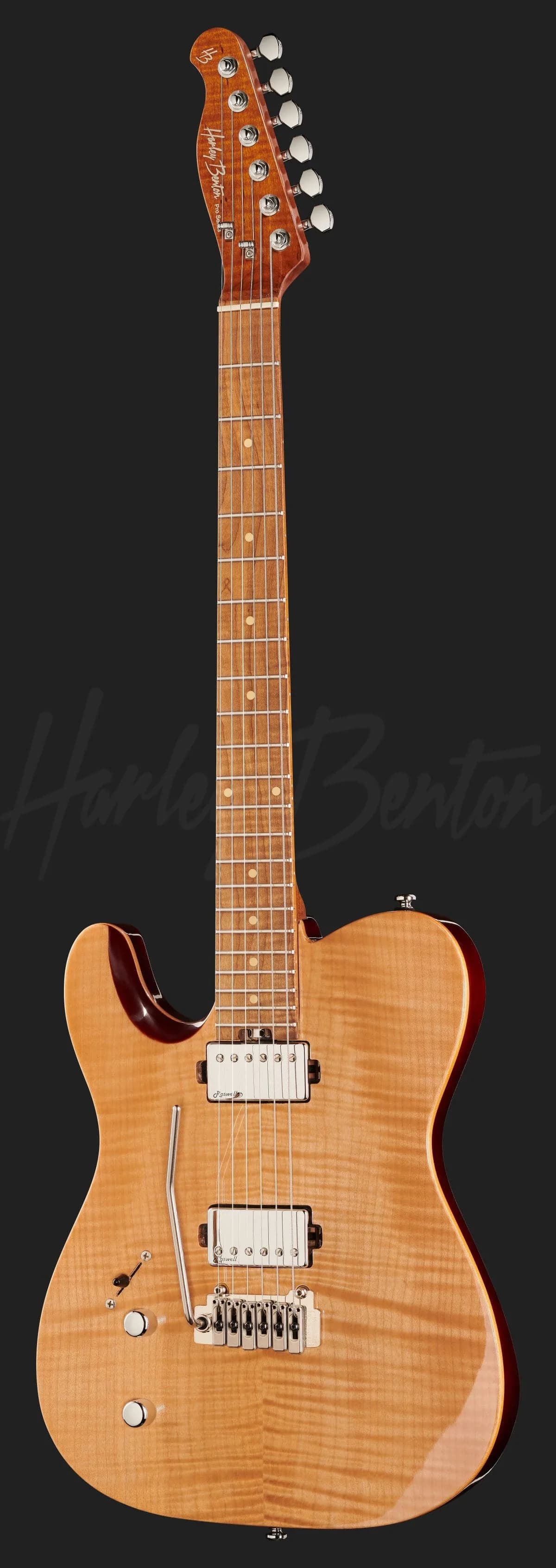 Harley Benton Fusion-T HH LH Roasted FNT — photo 2