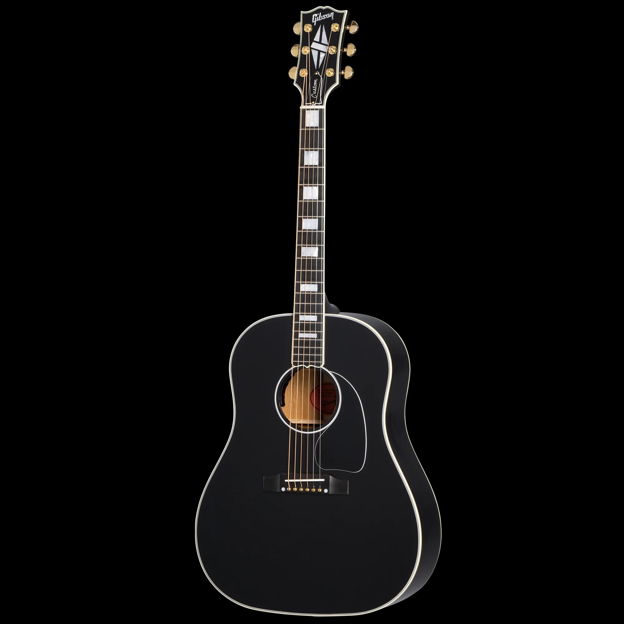 Gibson J-45 Custom, Ebony — photo 2