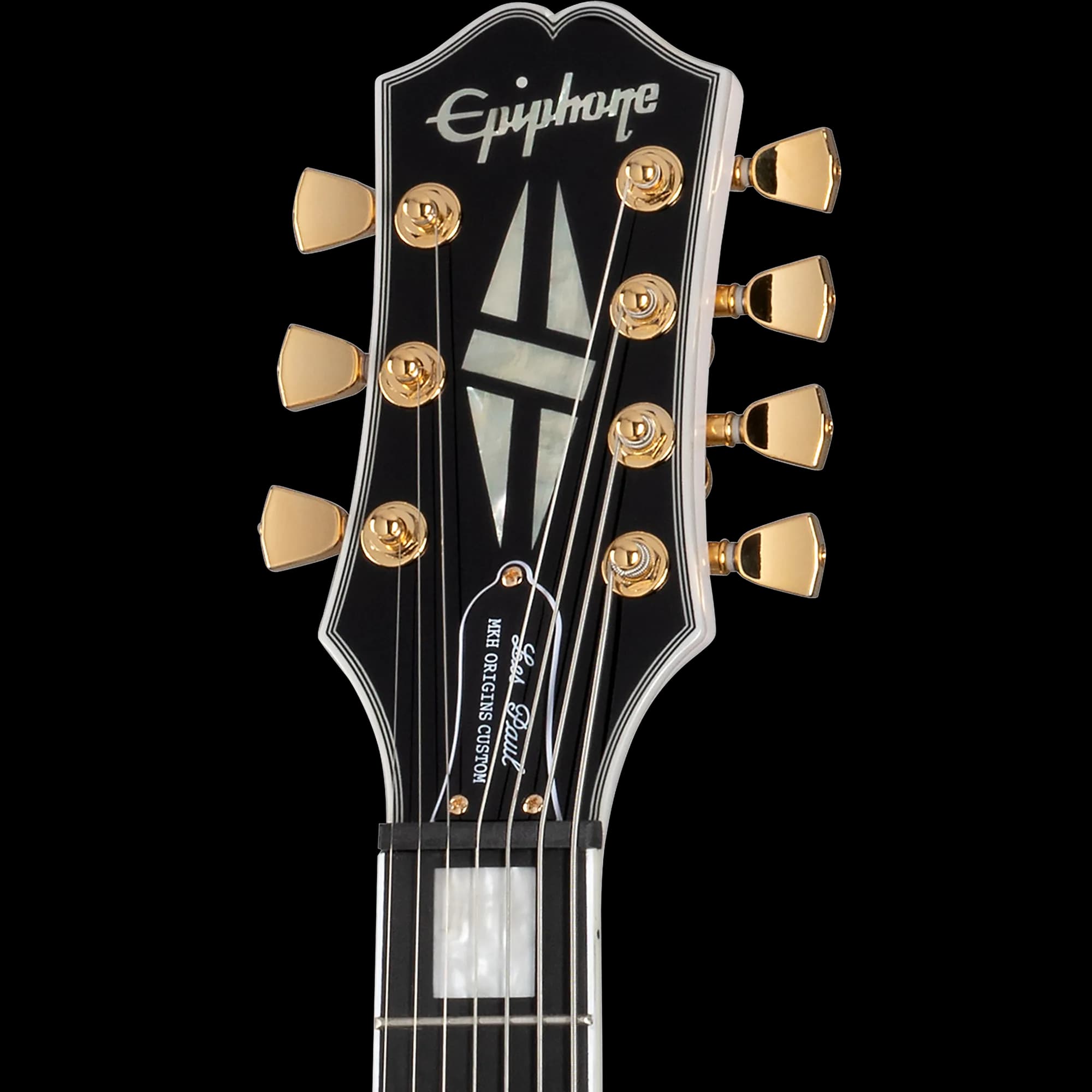 Epiphone Matt Heafy Les Paul Custom Origins 7-String , Left-Handed, Bone White — photo 5