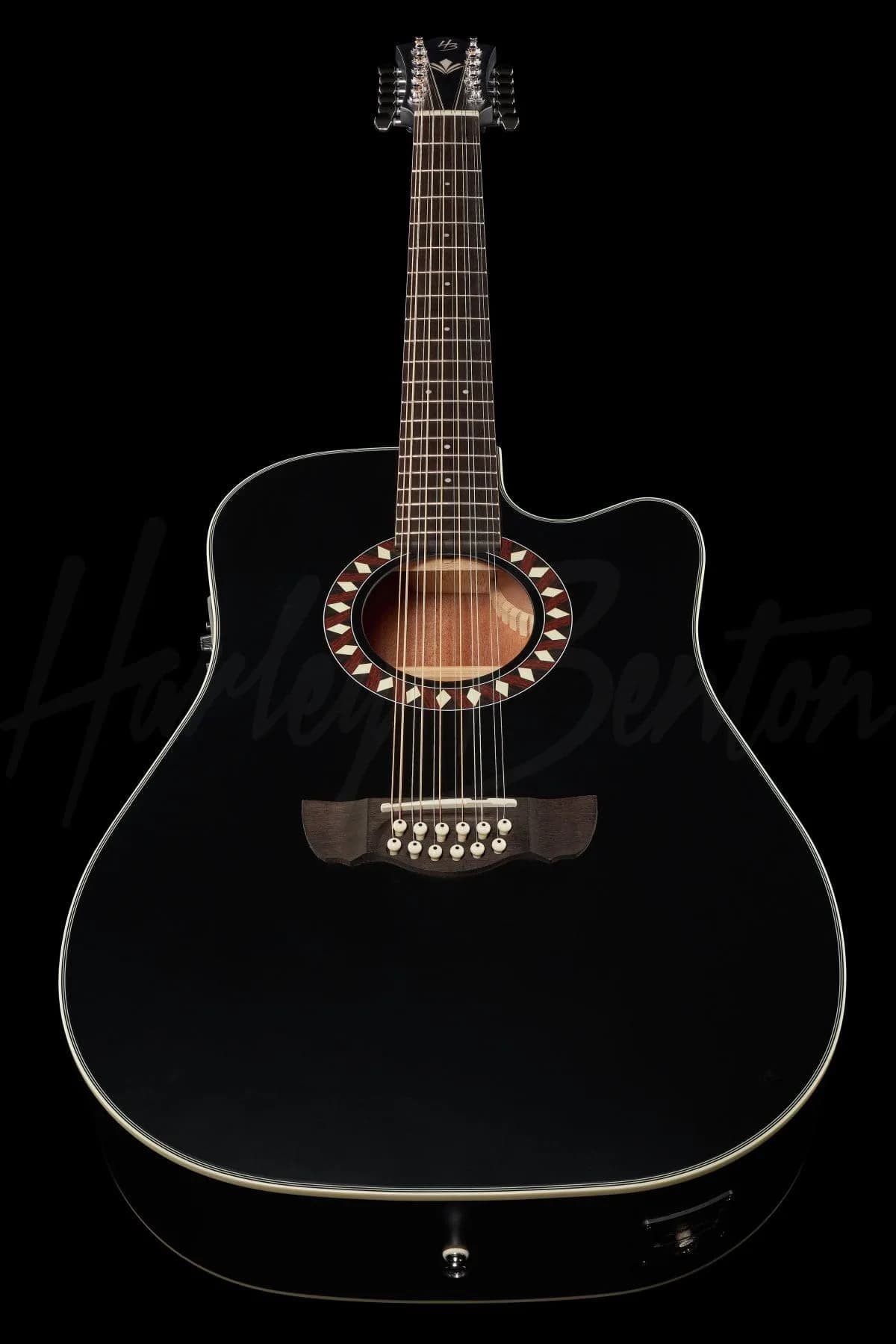 Harley Benton CLD-10SCE-12 BK — photo 8