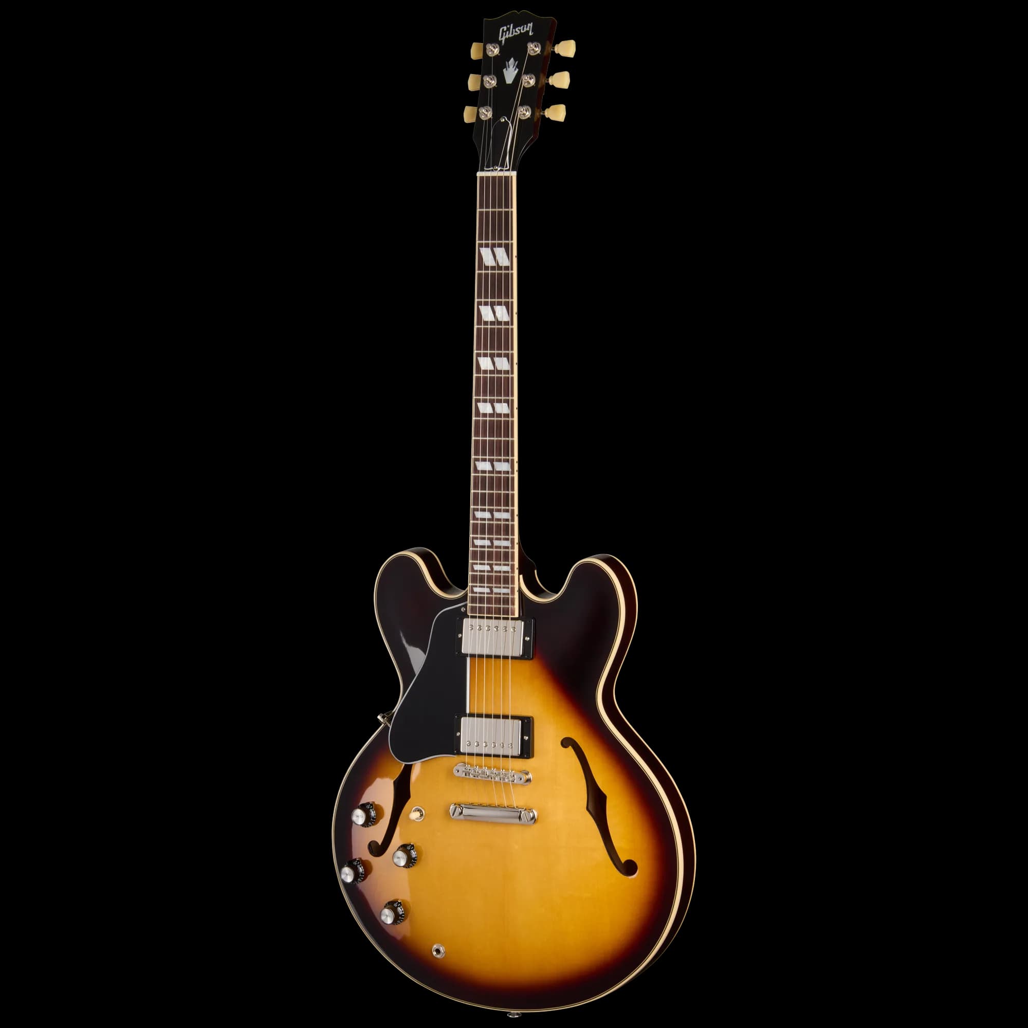 Gibson ES-345, Left-Handed, Vintage Burst — photo 3