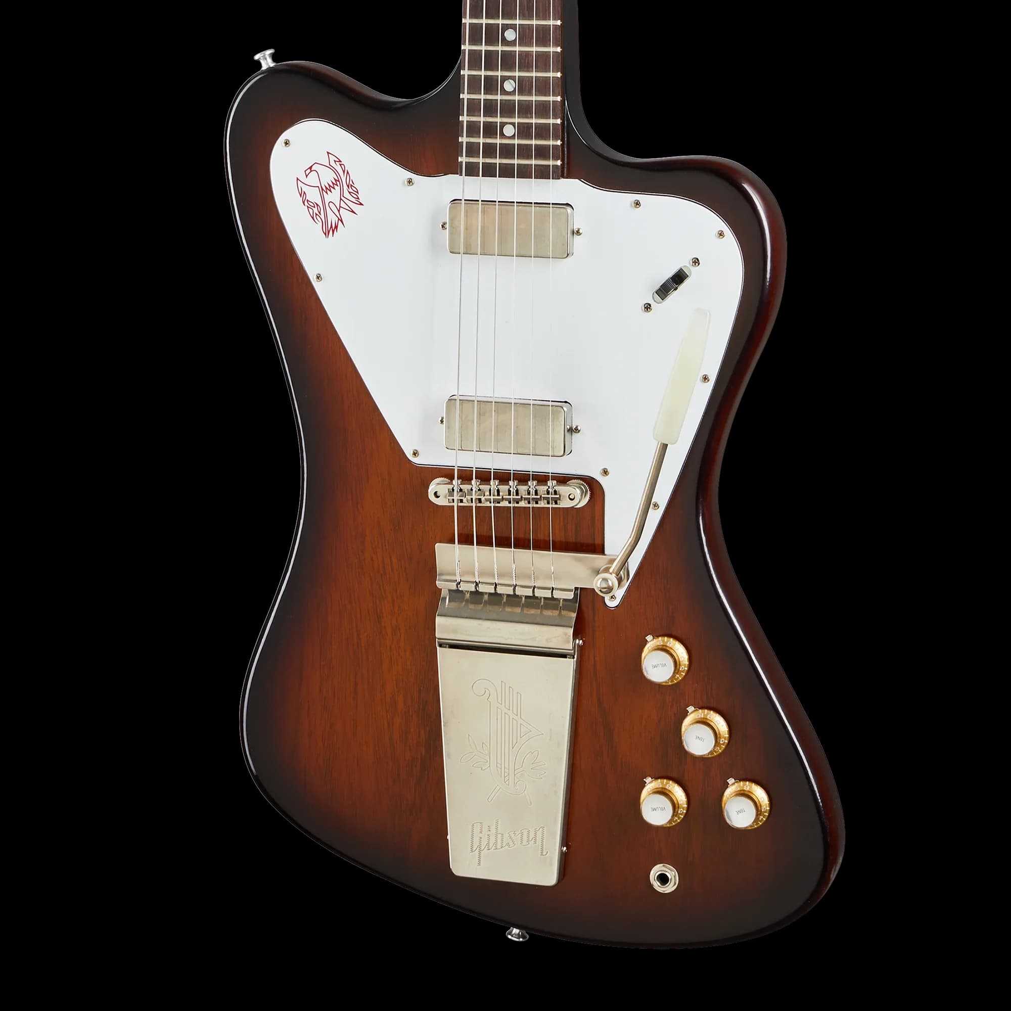 Gibson 1965 Non-Reverse Firebird V Reissue, VOS, Vintage Sunburst