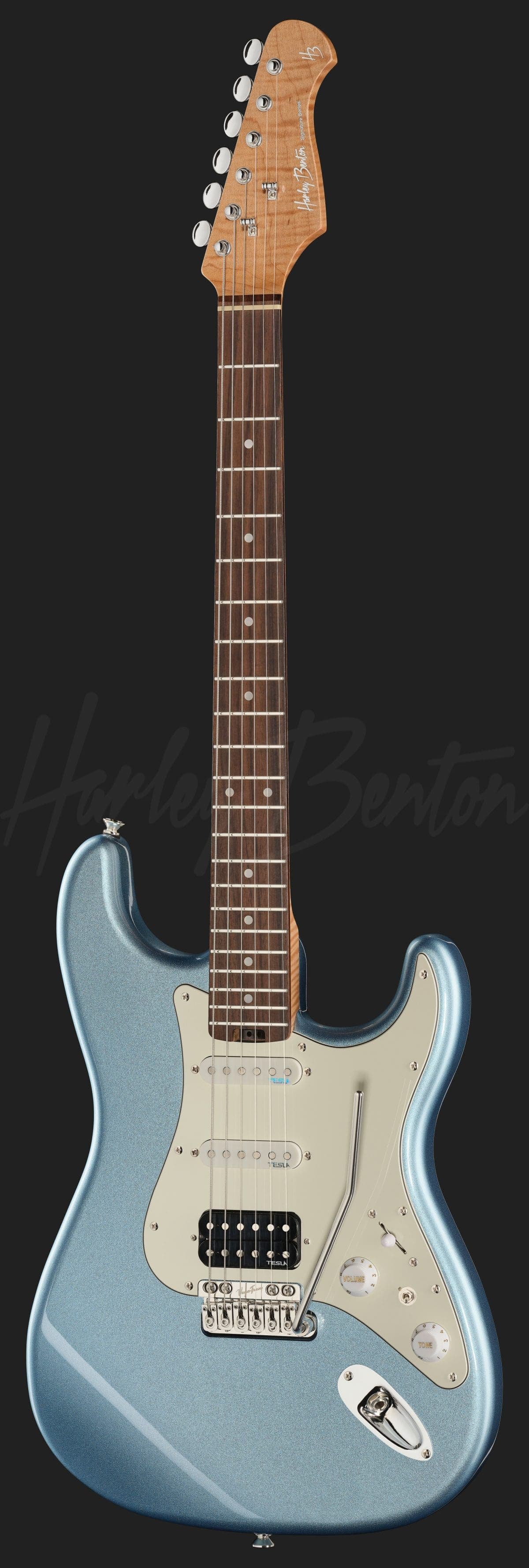 Harley Benton ST-Modern Carlos Asensio IBM — photo 2